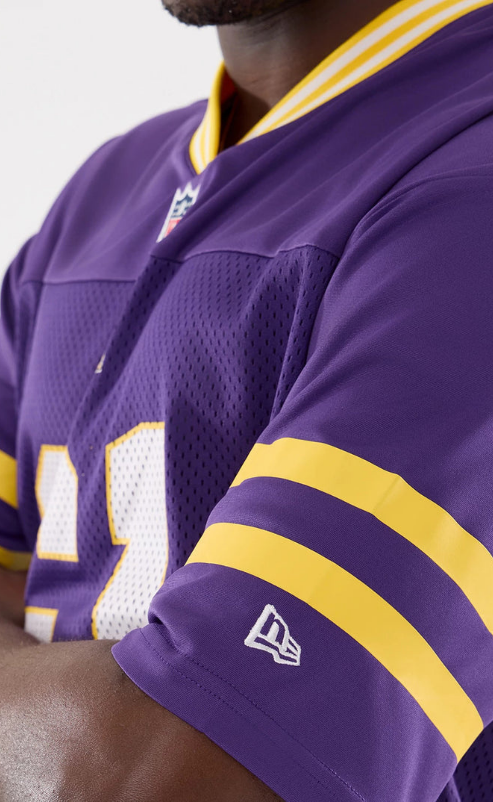 MINNESOTA VIKINGS NFL MESH PURPLE T-SHIRT