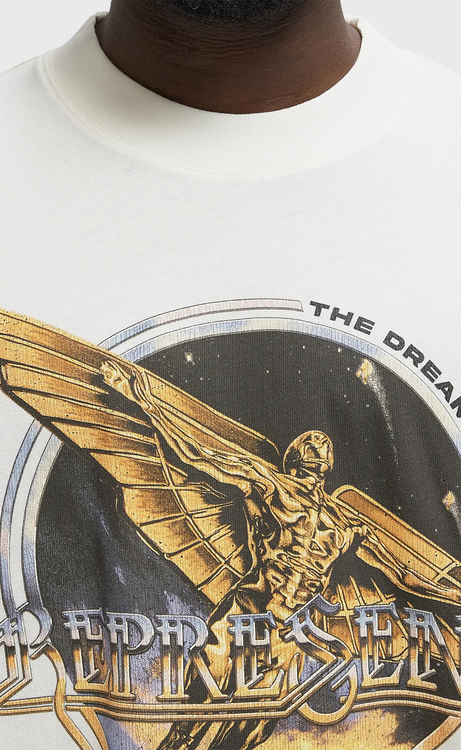 GOLDEN TOUR FLAT WHITE T-SHIRT