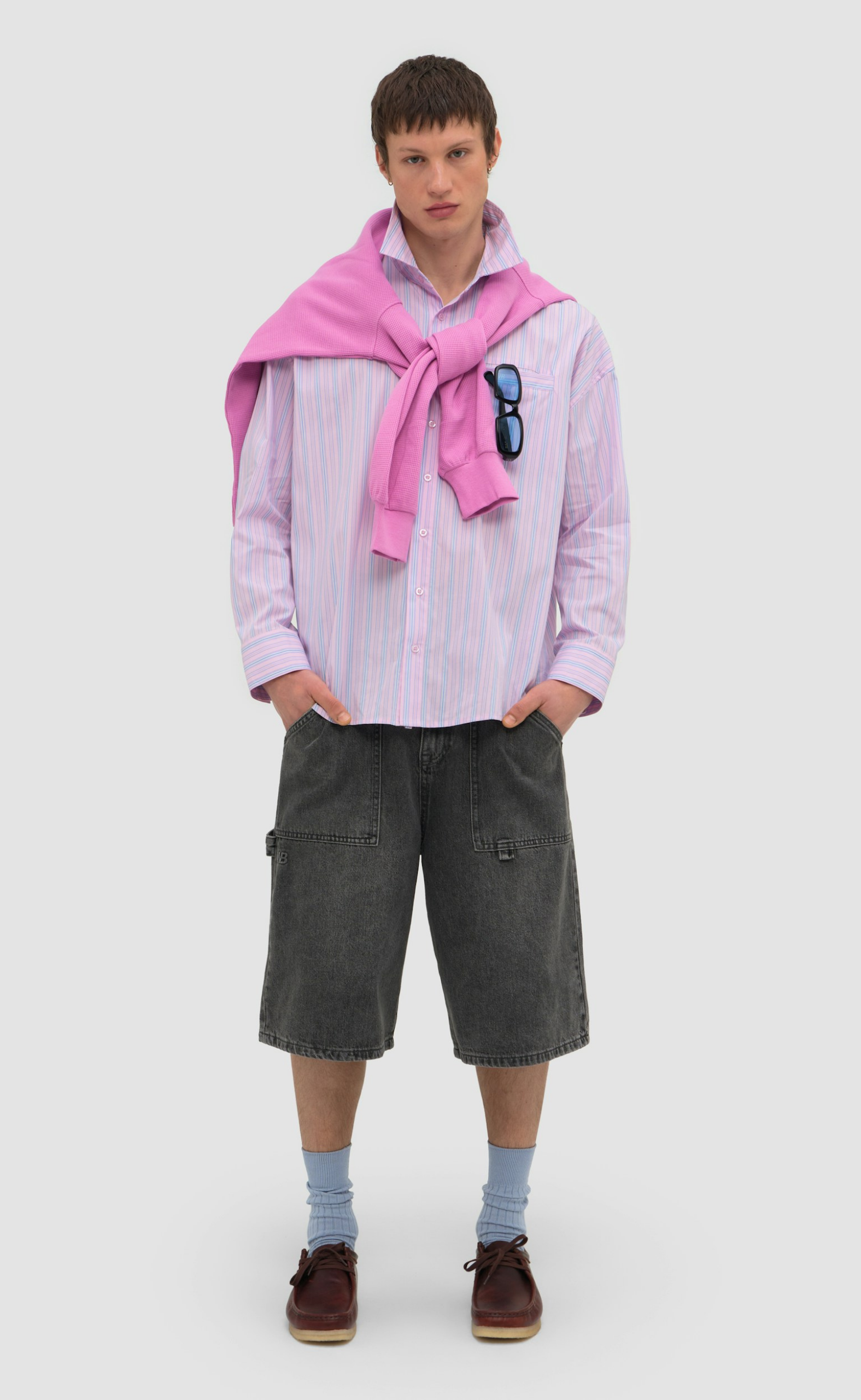 TAVI PINK TULLE SHIRT