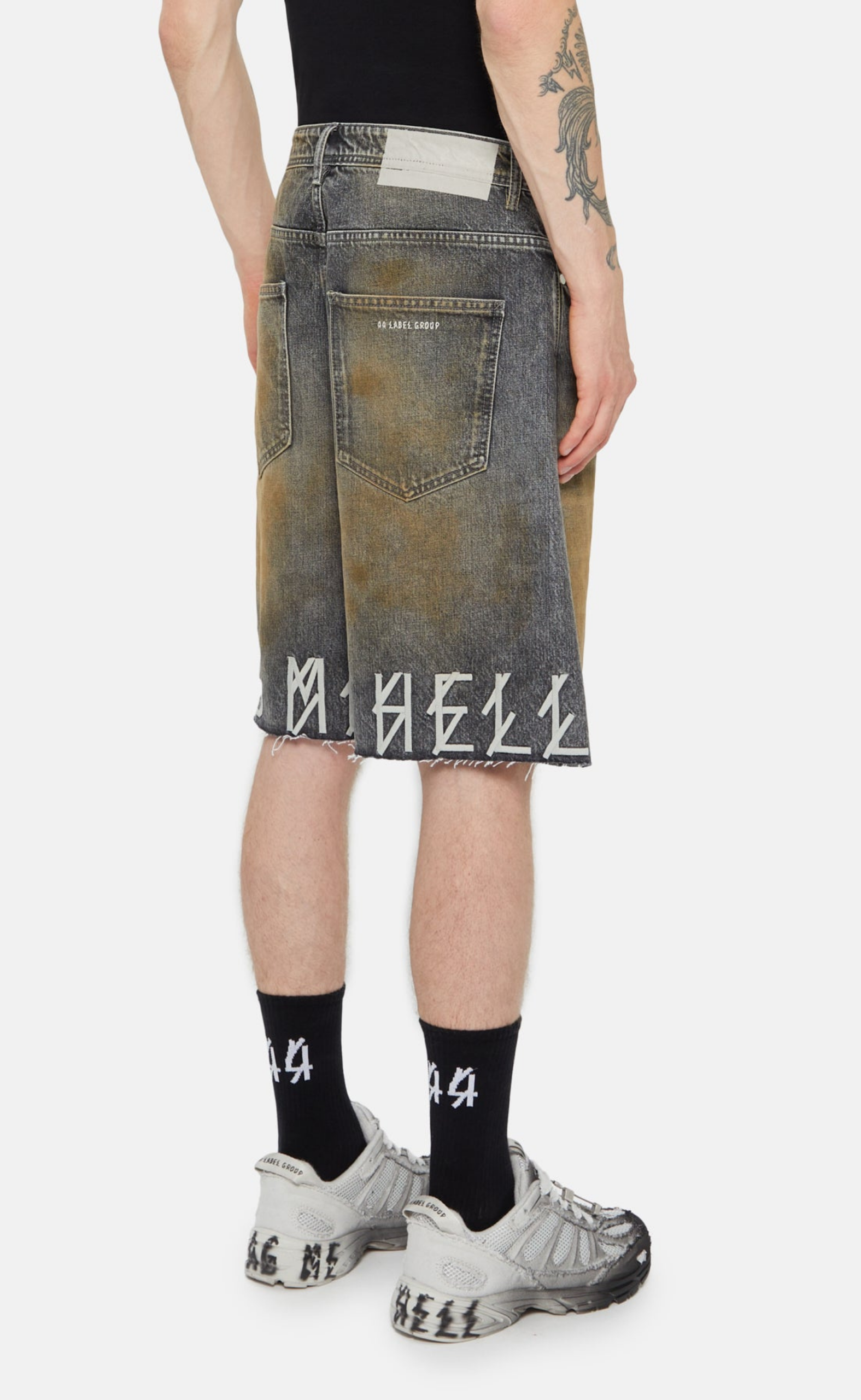 5 PKT WIDE LEG GREENCAST SHORTS