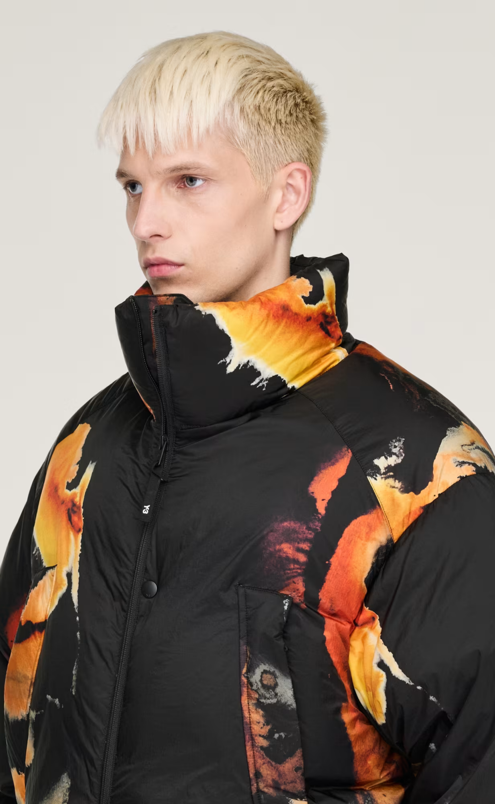 AOP PUFFER MULTICOLOR JACKET