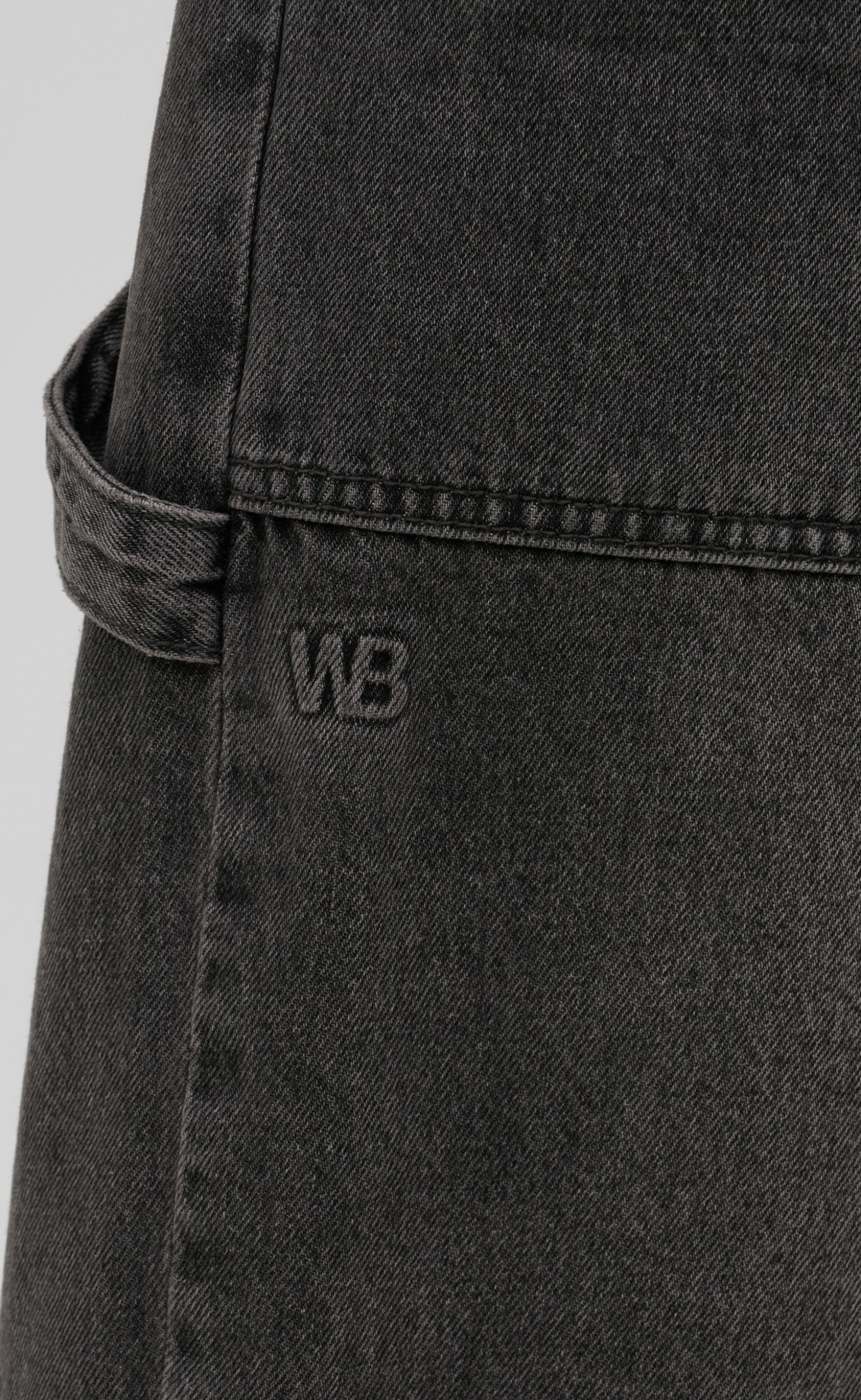 KIMI BERMUDA GRAY WASHED SHORTS