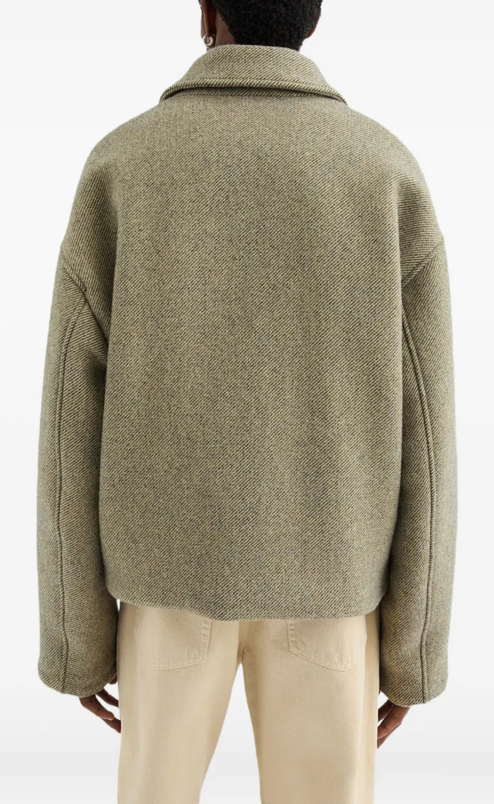 GABARDINE PADDED PINE JACKET