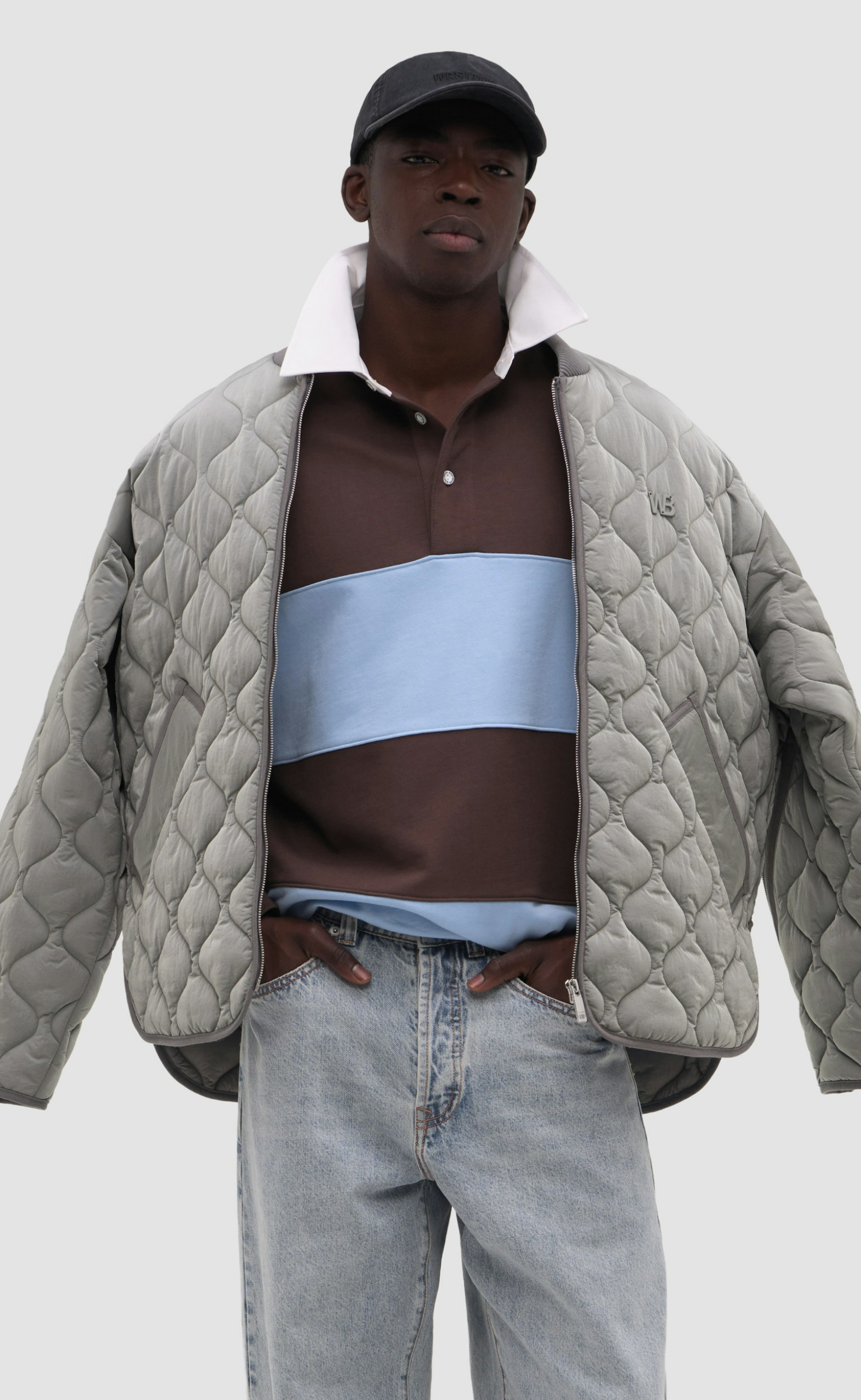 GERI POLO CHOCOLATE BROWN SWEATSHIRT