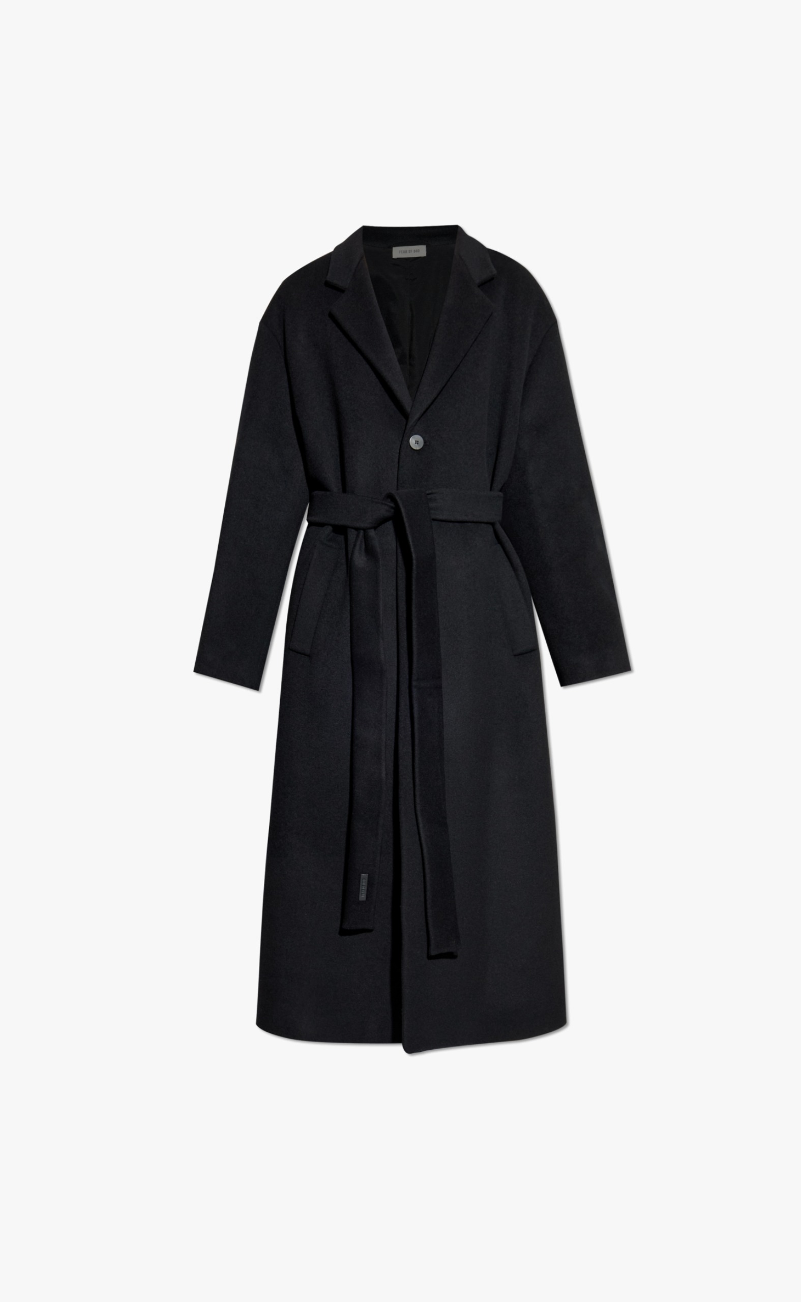 RELAXED BLACK COAT