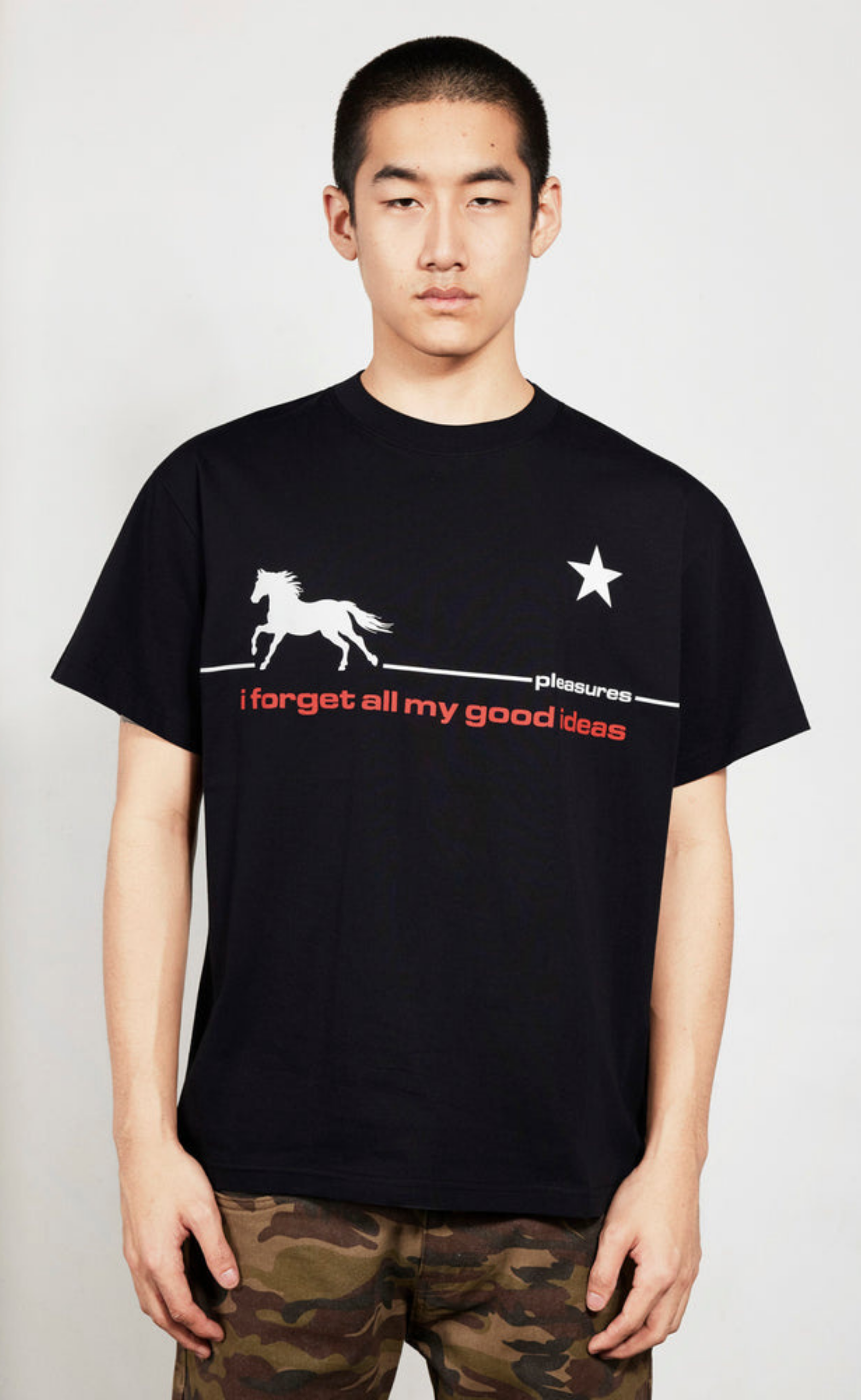 FORGET BLACK T-SHIRT