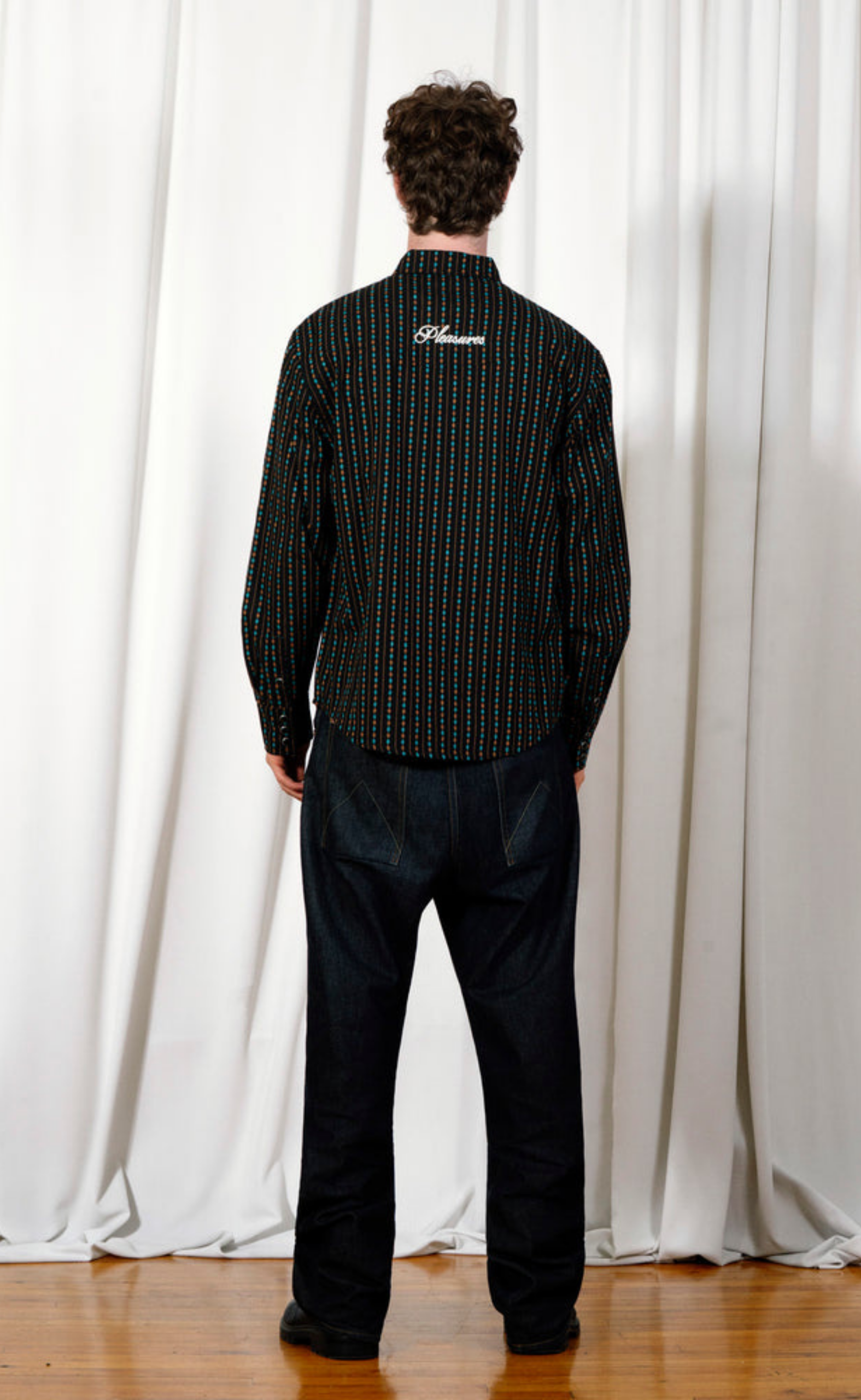 TRIBUTE WESTERN BLACK SHIRT