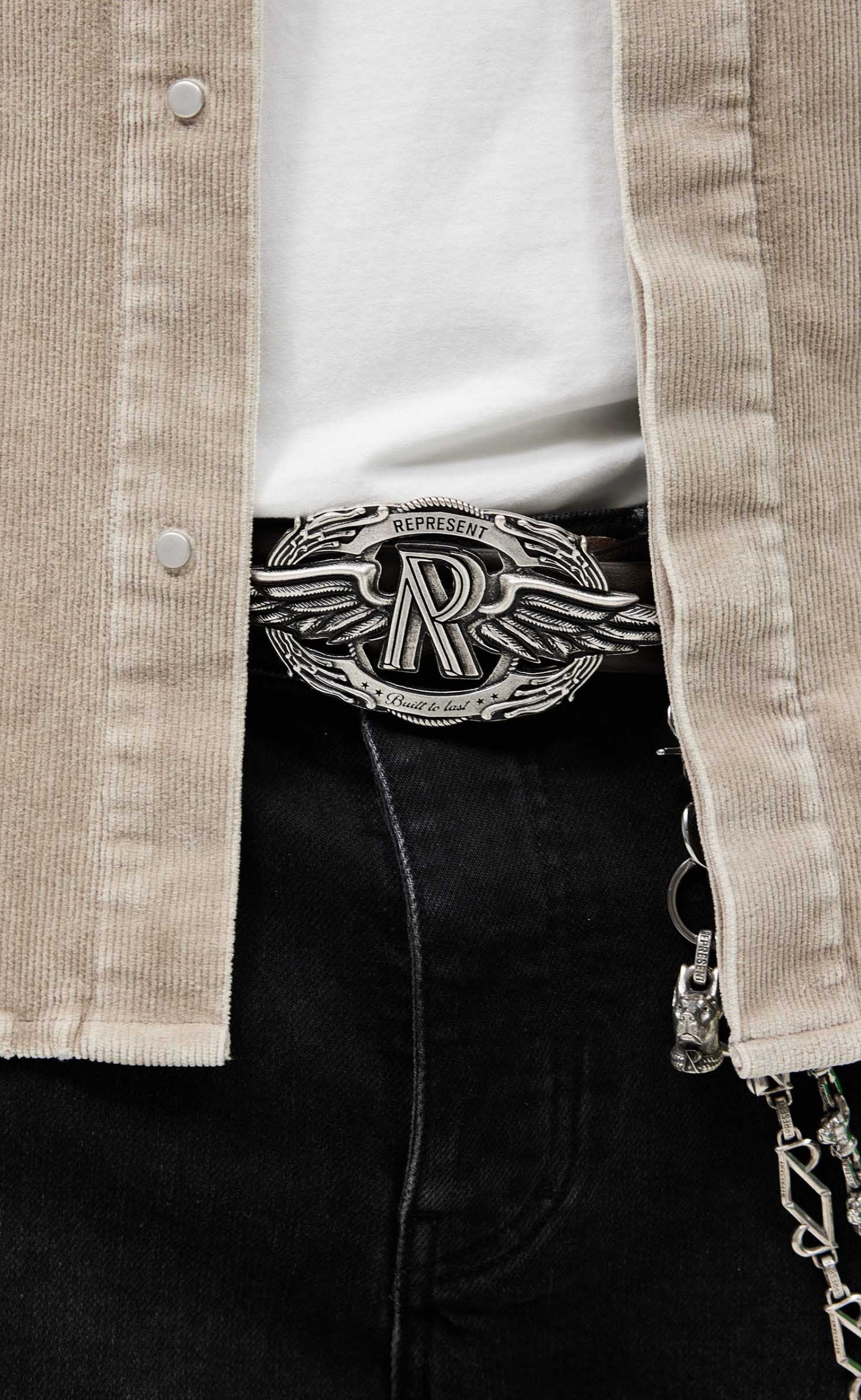 BUILT TO LAST DARK BROWN BELT