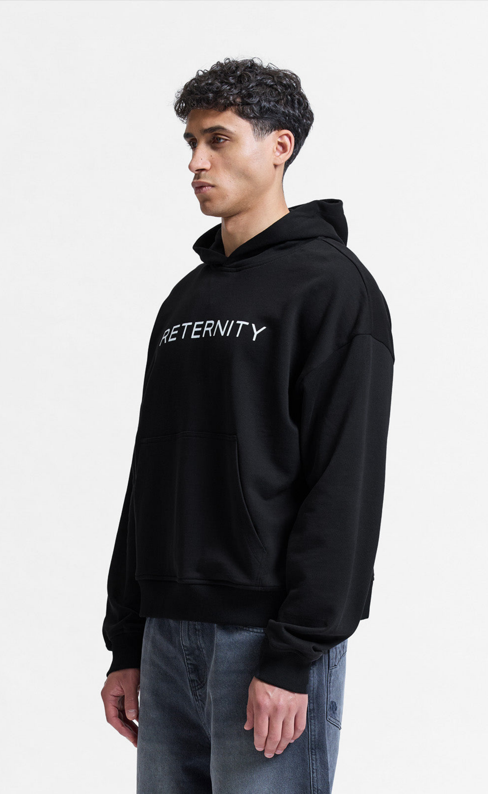 LOGO BLACK HOODIE