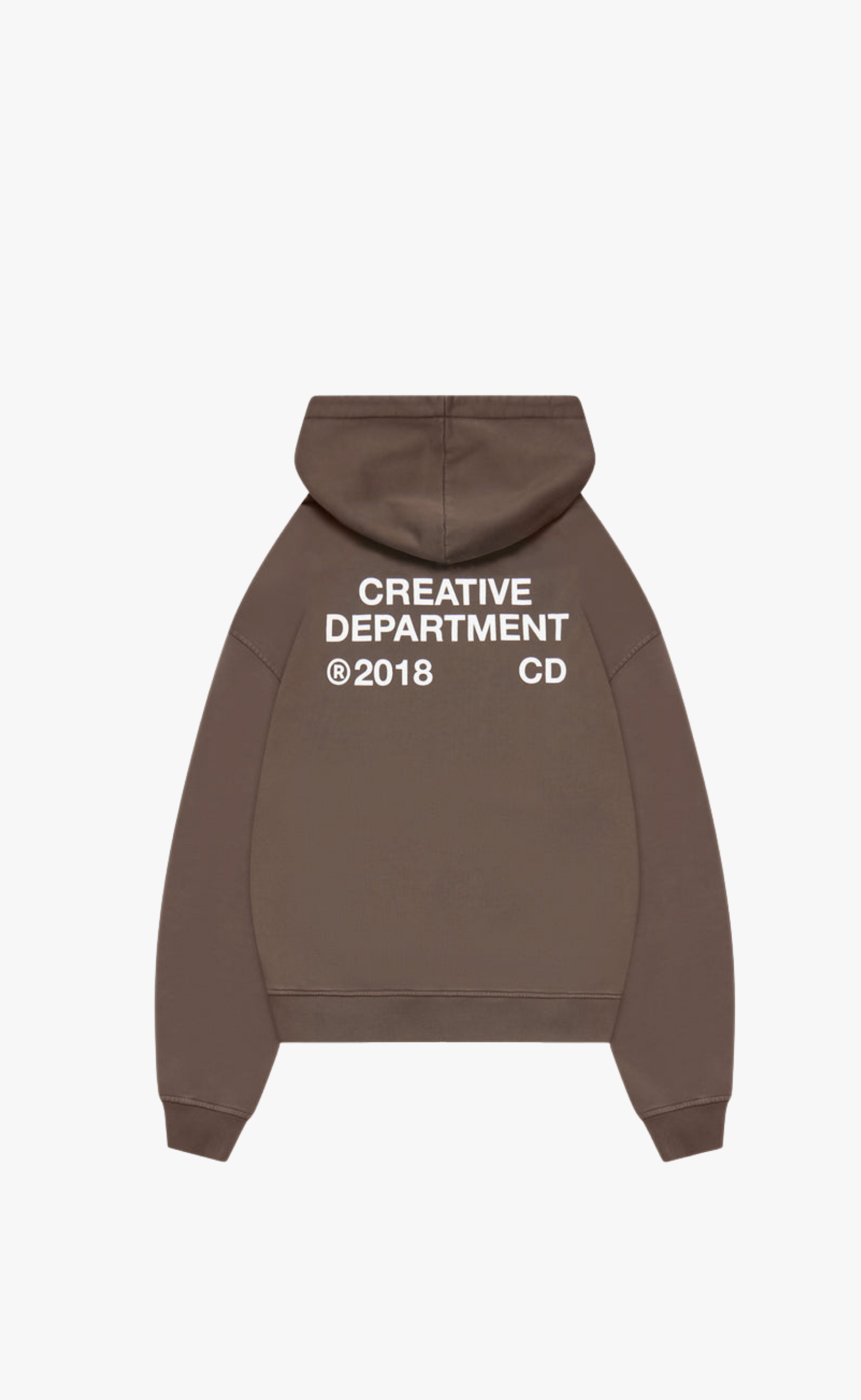 CREATIVE DEPT BROWN HOODIE