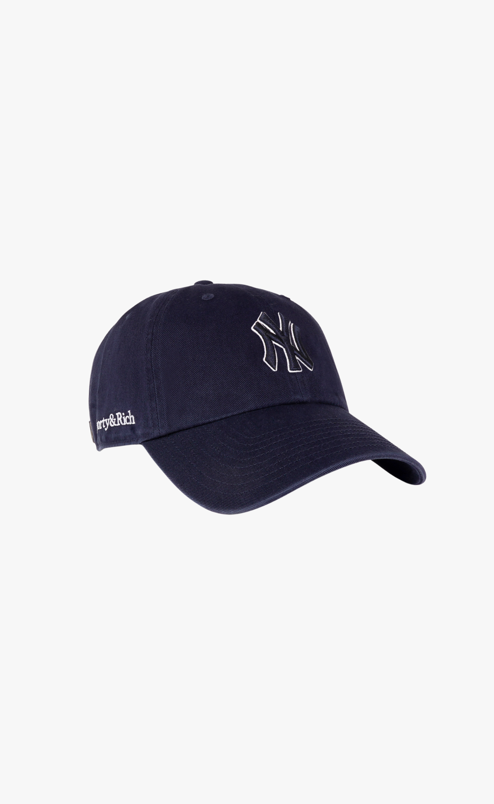 YANKEES SERIF OUTLINE NAVY HAT