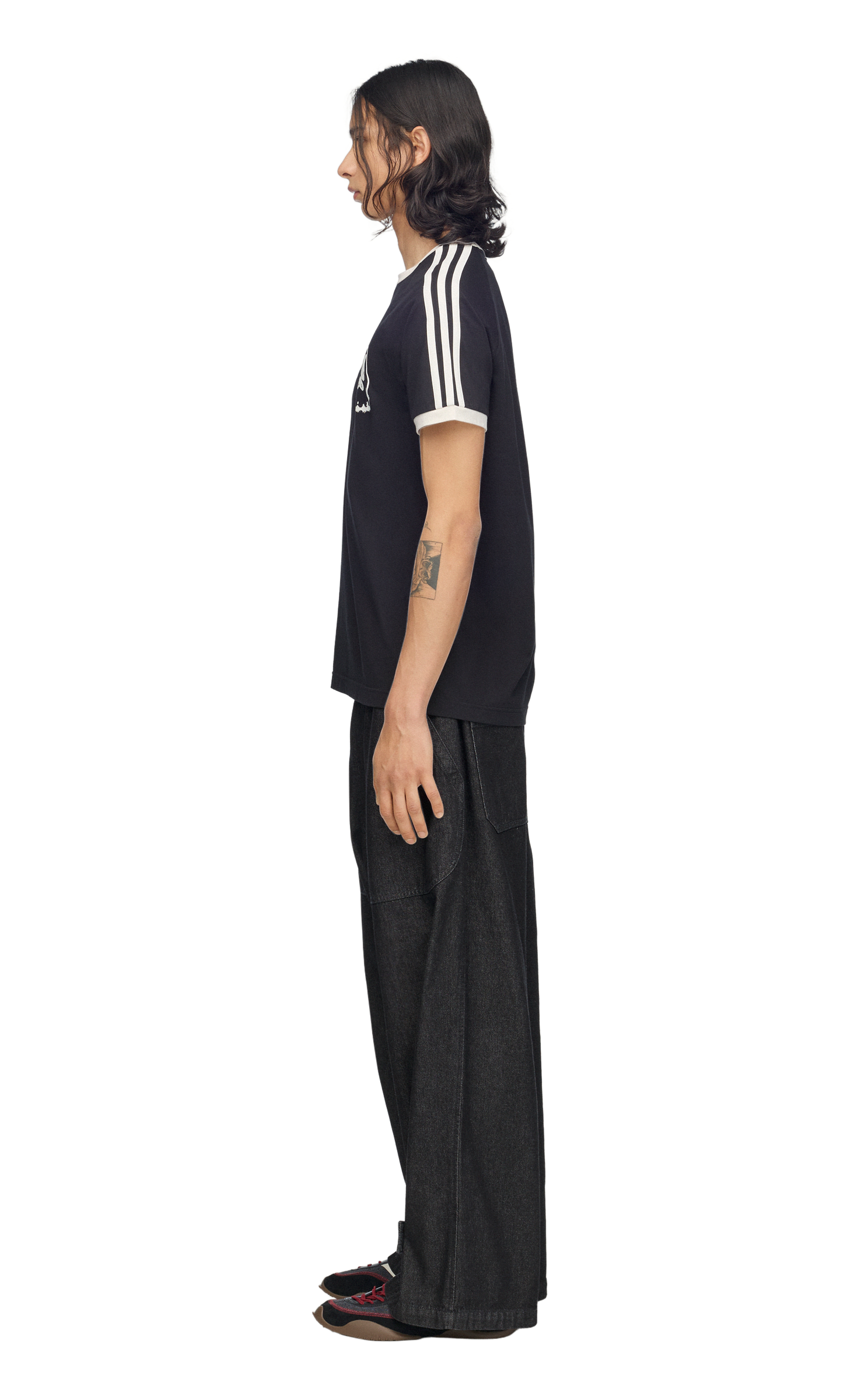 Y-3 CHITO GRAPHIC CALI BLACK T-SHIRT
