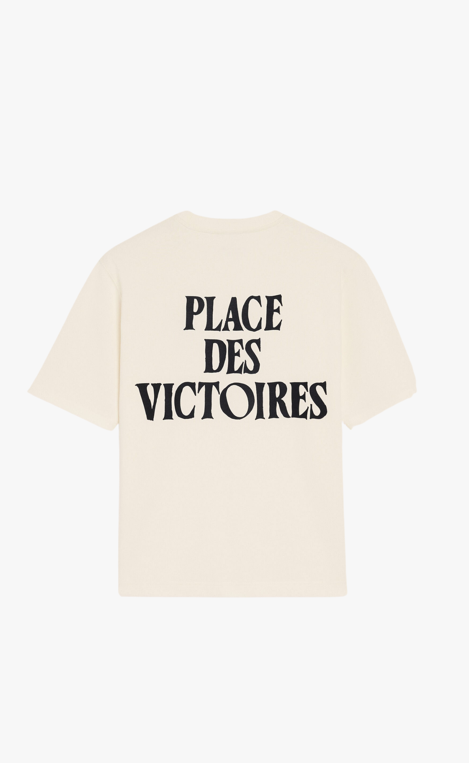 PLACE DES VICTORIES PRINT WHITE T-SHIRT
