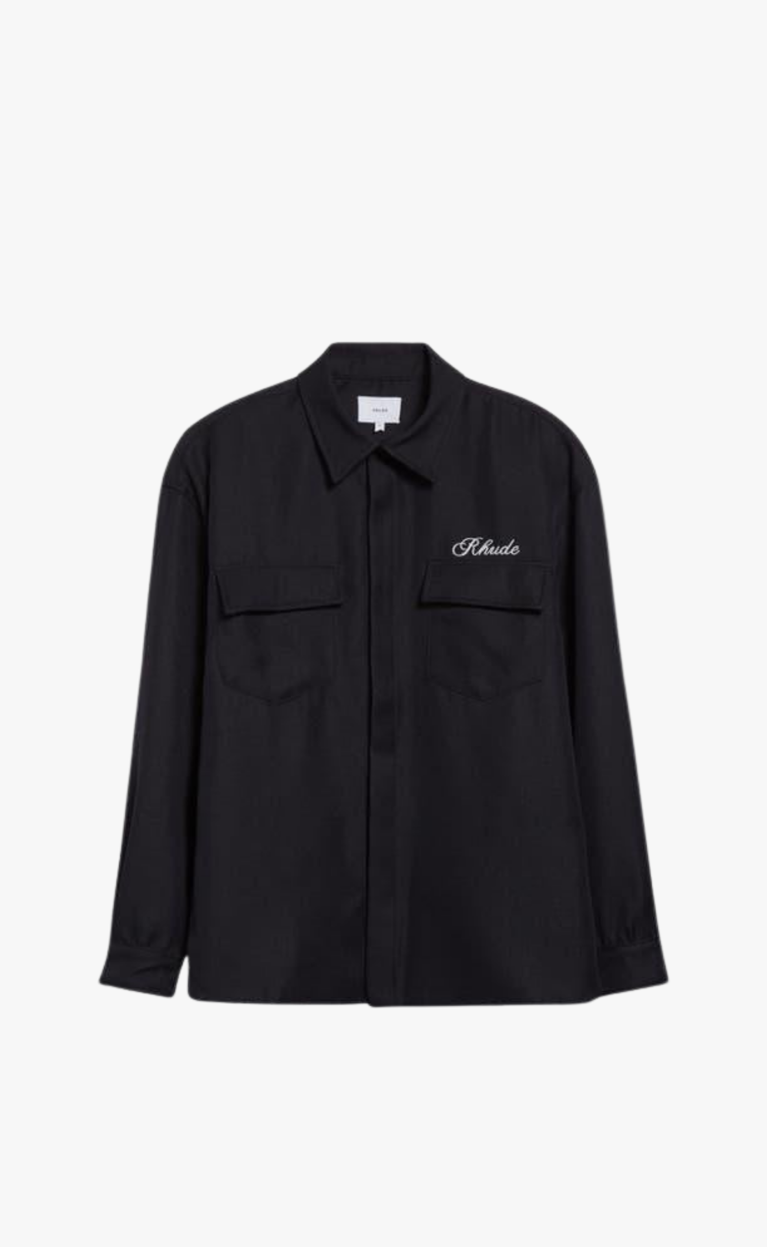 BOXY WORK BLACK SHIRT