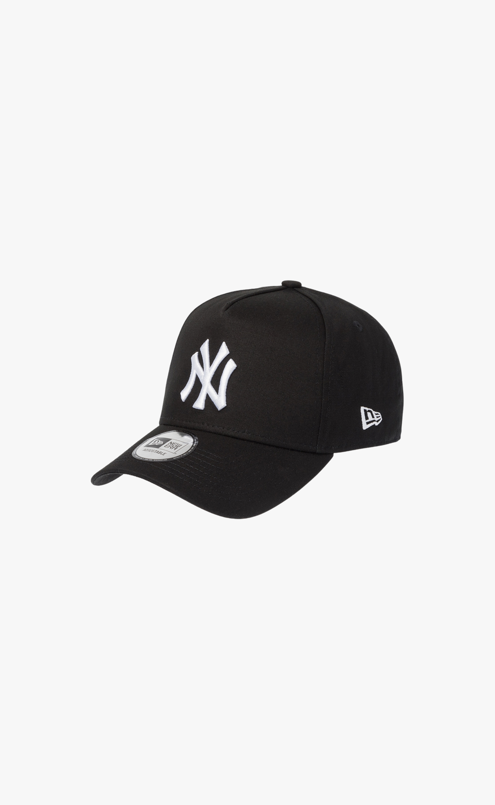 NEW YORK YANKEES LEAGUE ESSENTIAL E-FRAME 9FORTY BLACK WHITE HAT