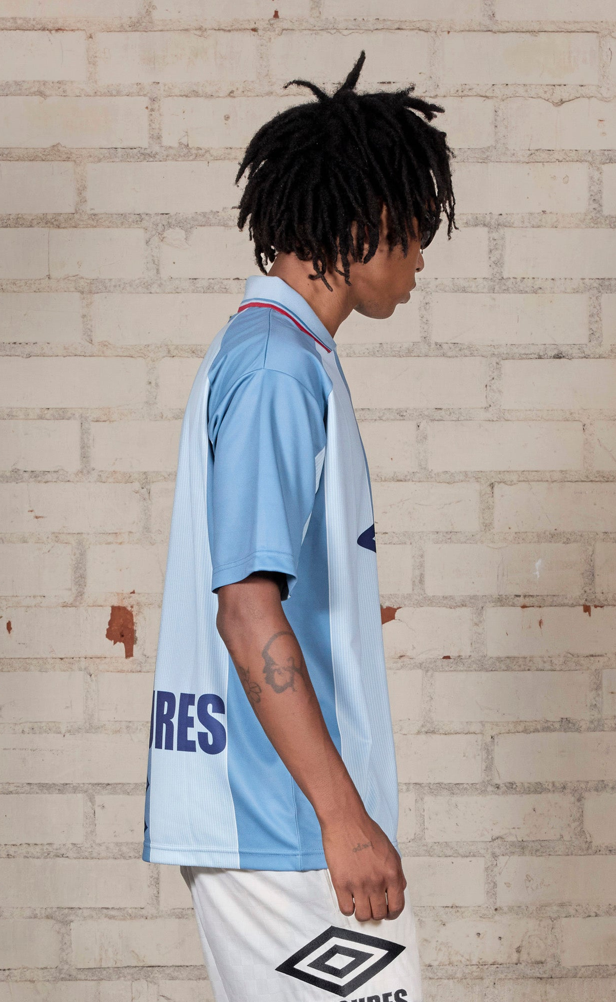 TWO CATS JERSEY BLUE T-SHIRT