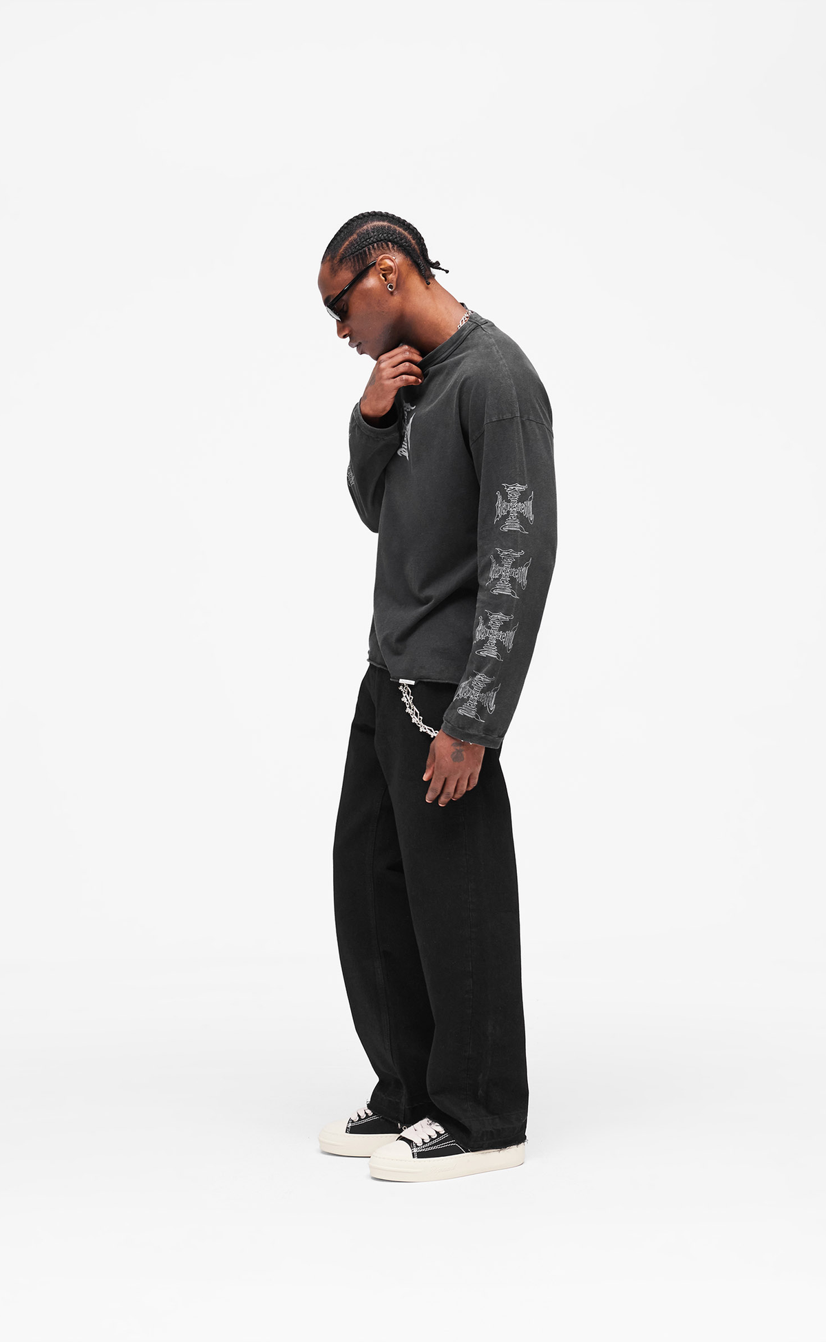 MH FADED BLACK LONGSLEEVE