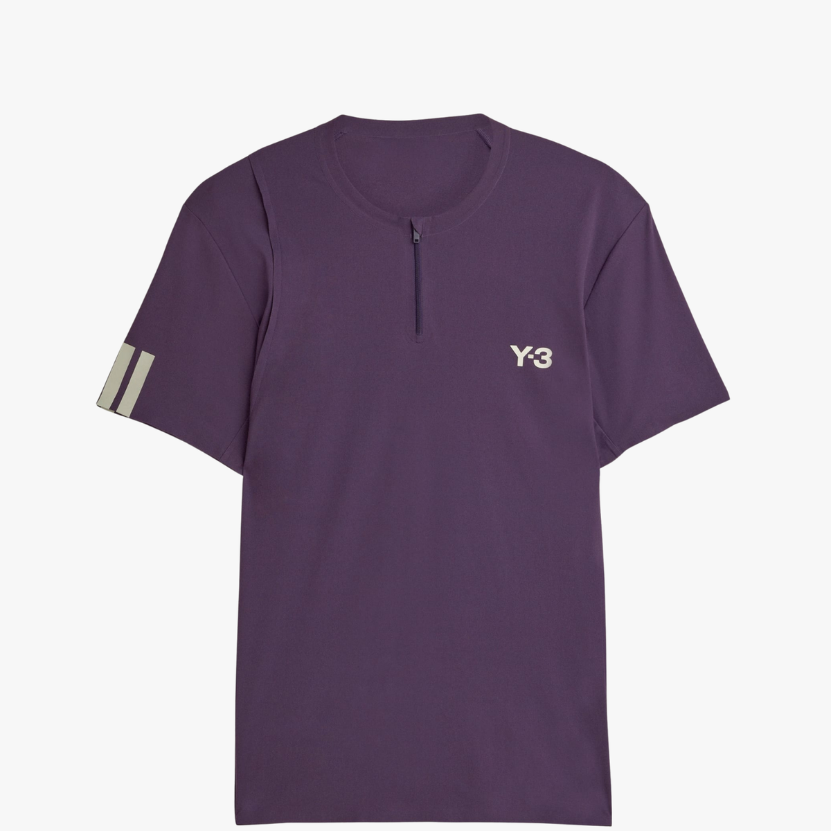 TENNIS PRO FREELIFT ZIP PURPLE T-SHIRT