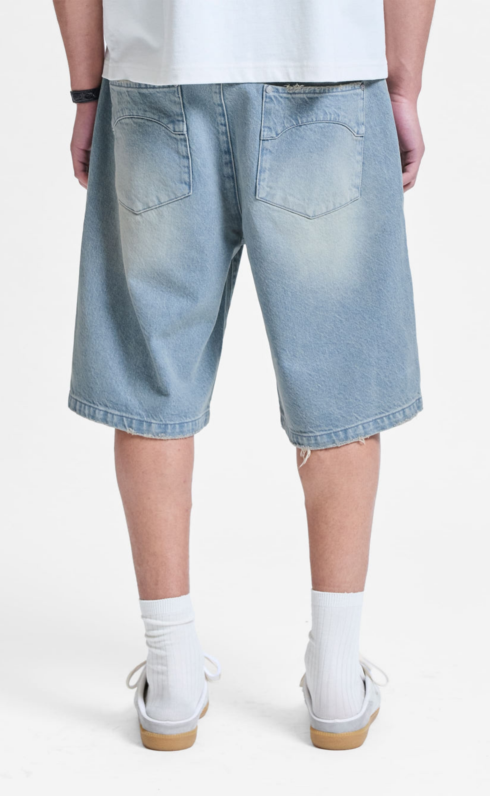 ESSENTIAL JORTS LIGHT BLUE SHORTS
