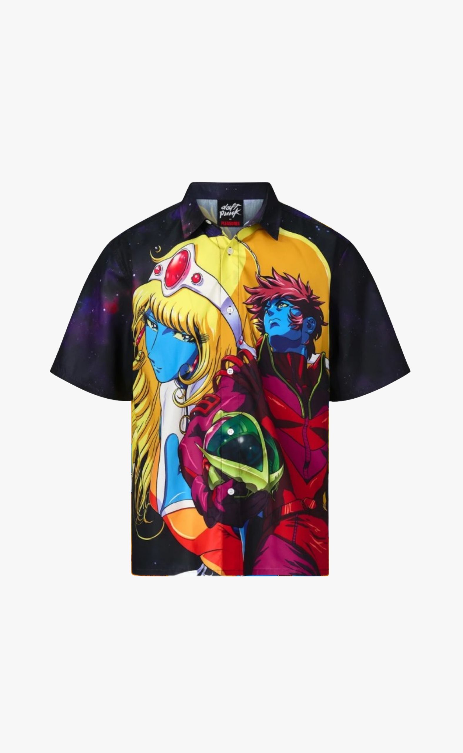 INTERSTELLA BUTTON UP MULTI SHIRT