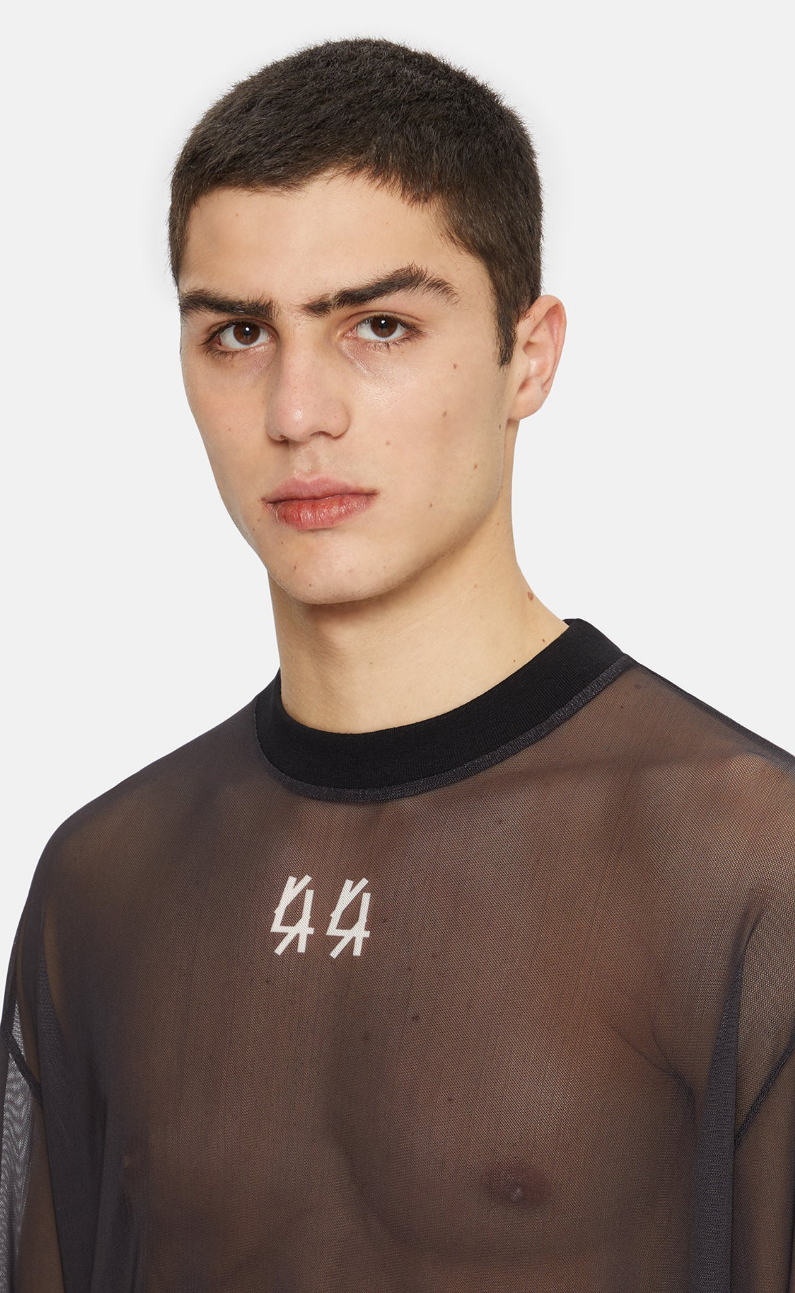 CLASSIC MESH BLACK LONGSLEEVE