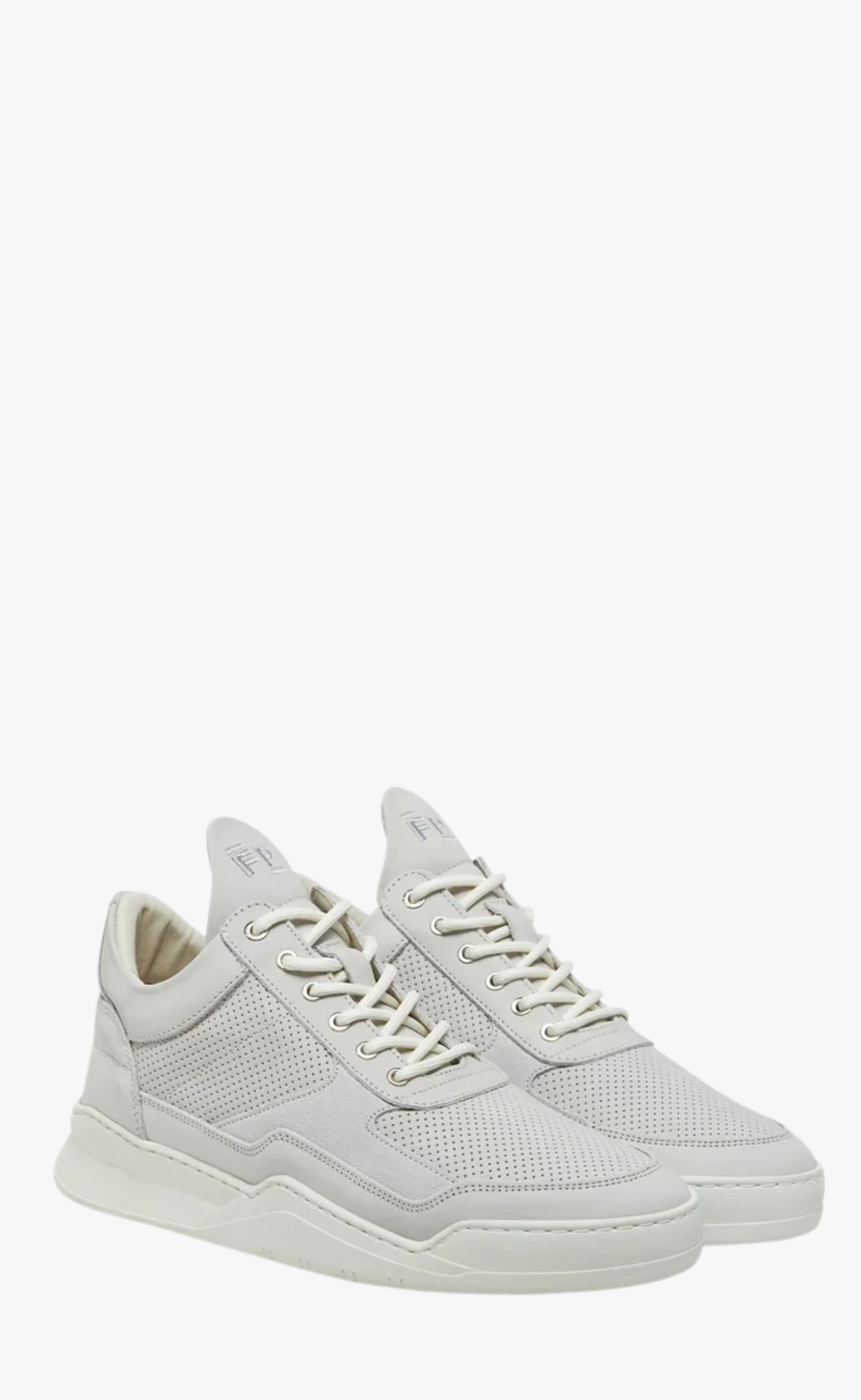LOW TOP GHOST PANEL ALL WHITE