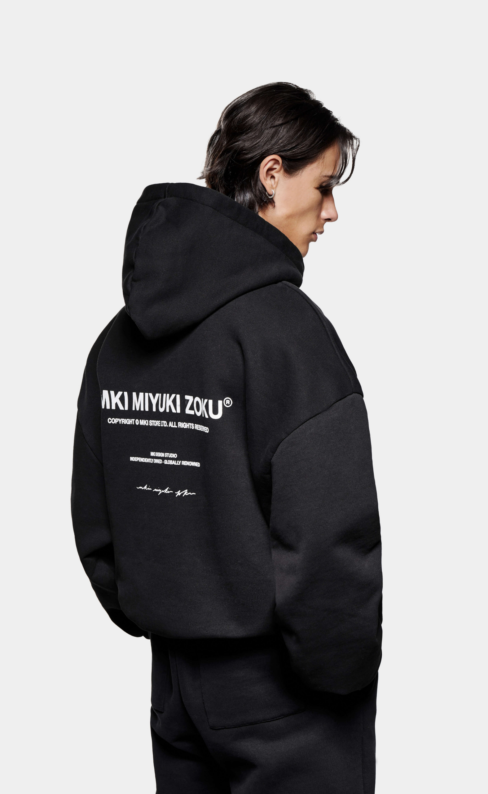 DESIGN STUDIO BLACK HOODIE