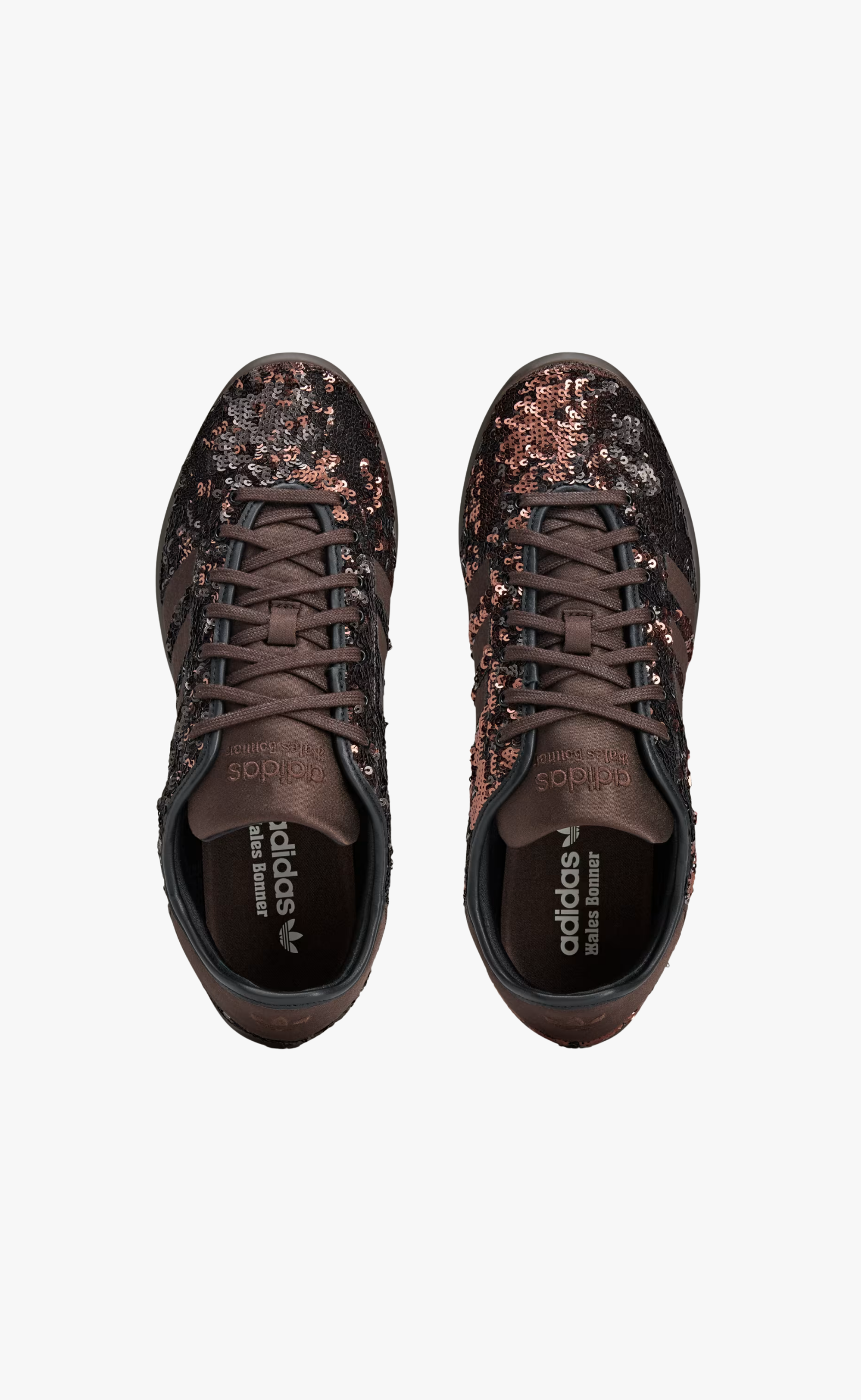 WB KARINTHA SEQUIN BROWN BLACK SNEAKER