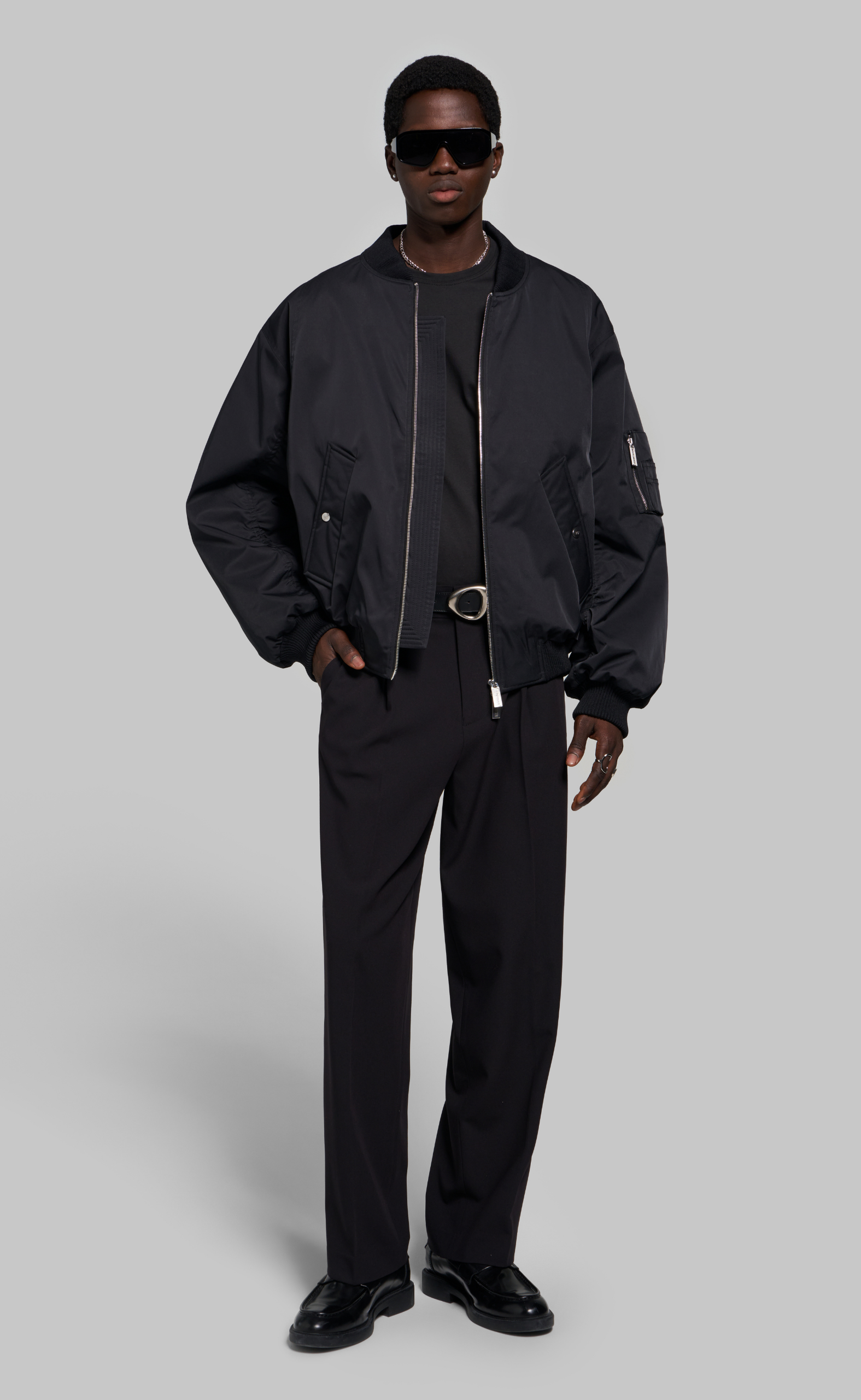 ARVEN V3 BOMBER BLACK JACKET