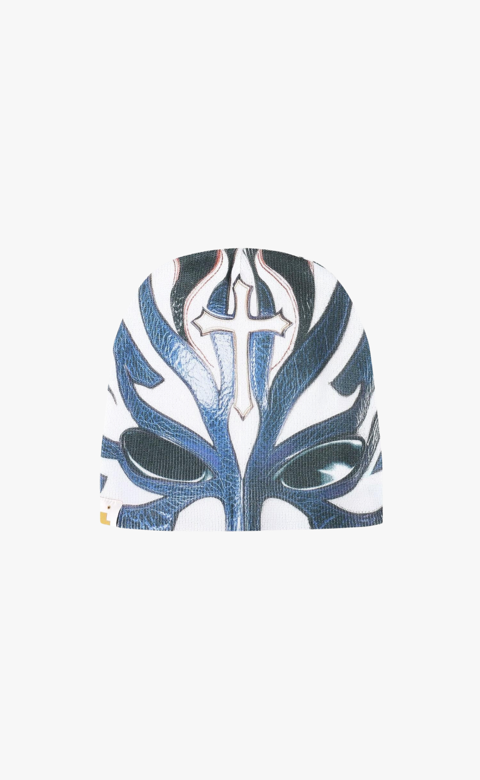 MASK BLUE BEANIE