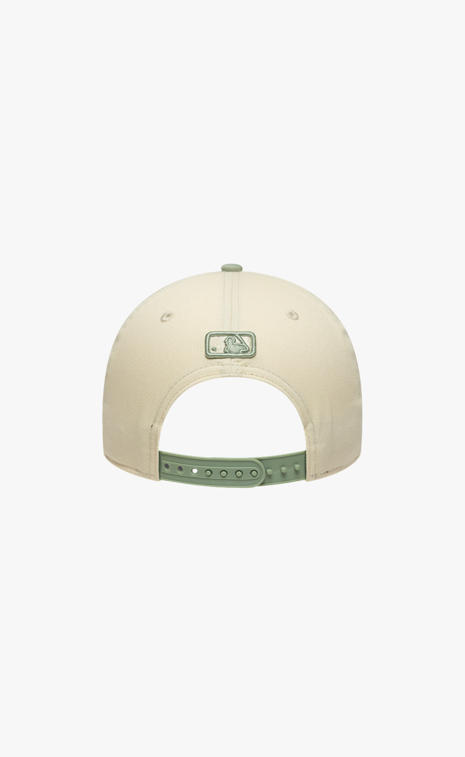 LOS ANGELES DODGERS SIDE SCRIPT 9FORTY CREAM LT.GREEN HAT