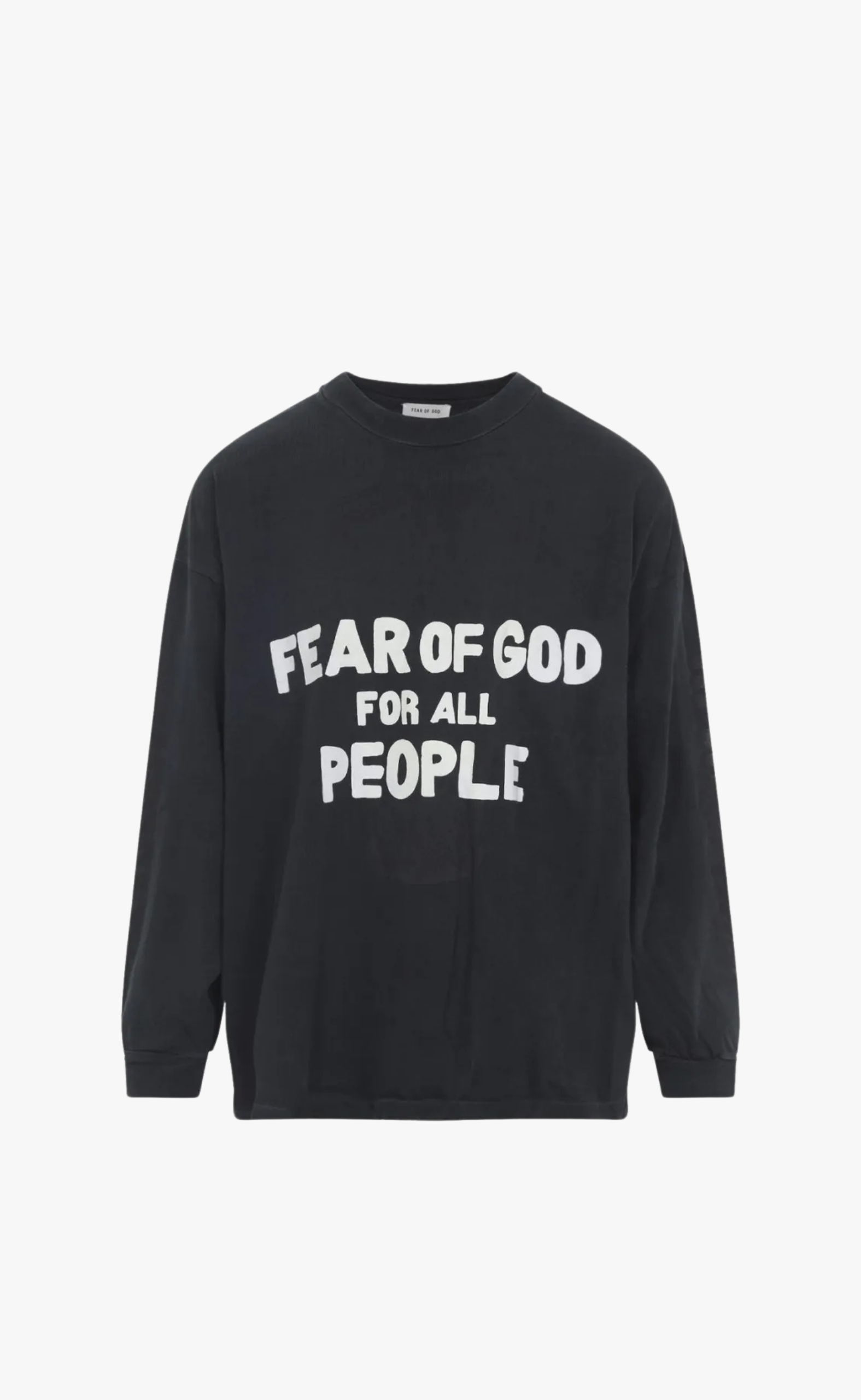 RELAXED FUTURE BLACK LONGSLEEVE