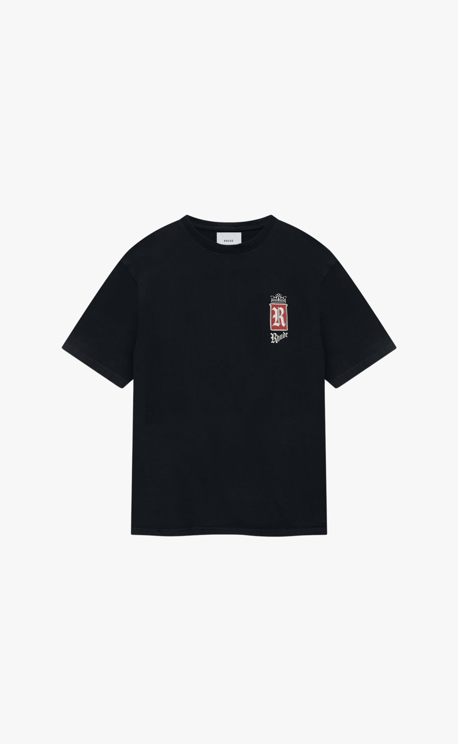 RHUDE FUMAR 91 VITAGE BLACK T-SHIRT