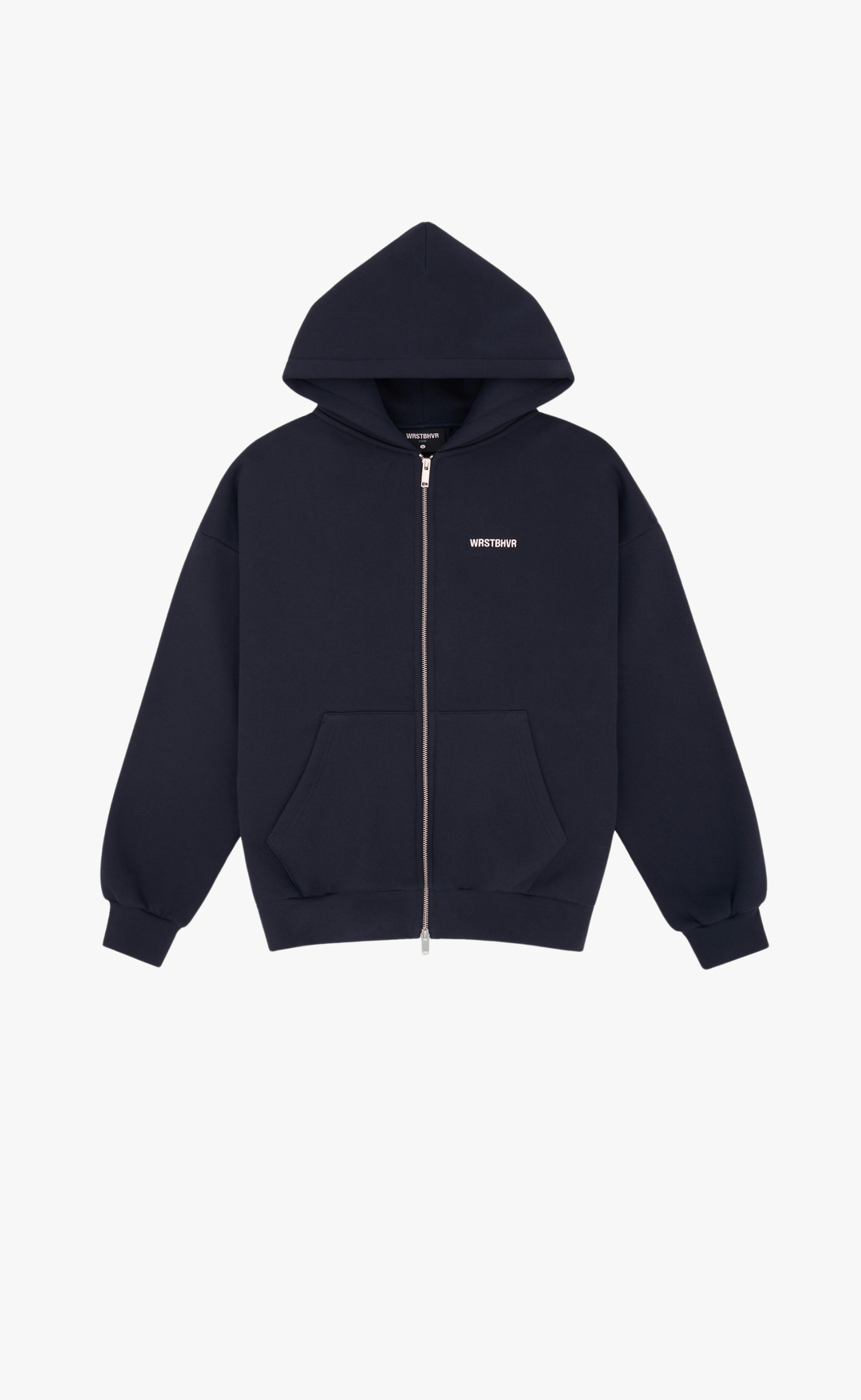 DIAGO V2 HOODED ZIP DARK SAPPHIRE HOODIE