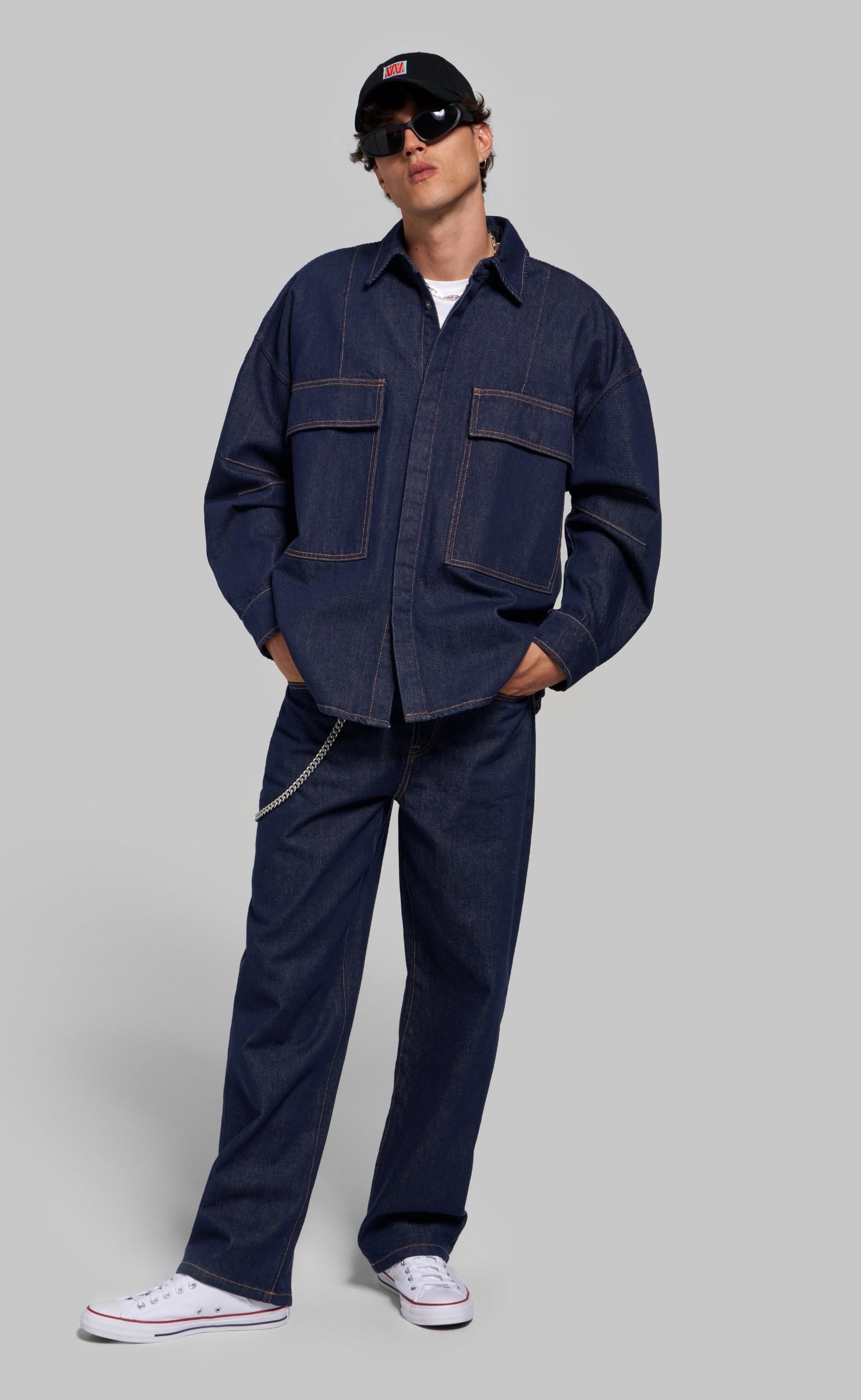 BETS V2 DENIM BLUE SHIRT