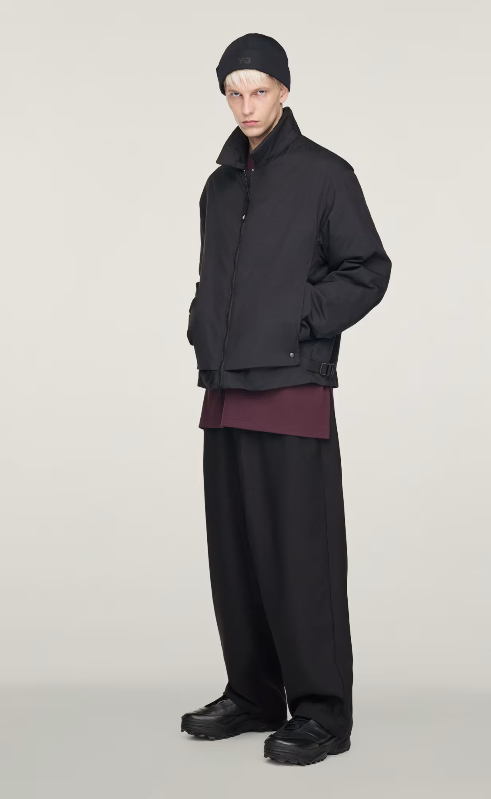 PADDED LINER BLACK JACKET