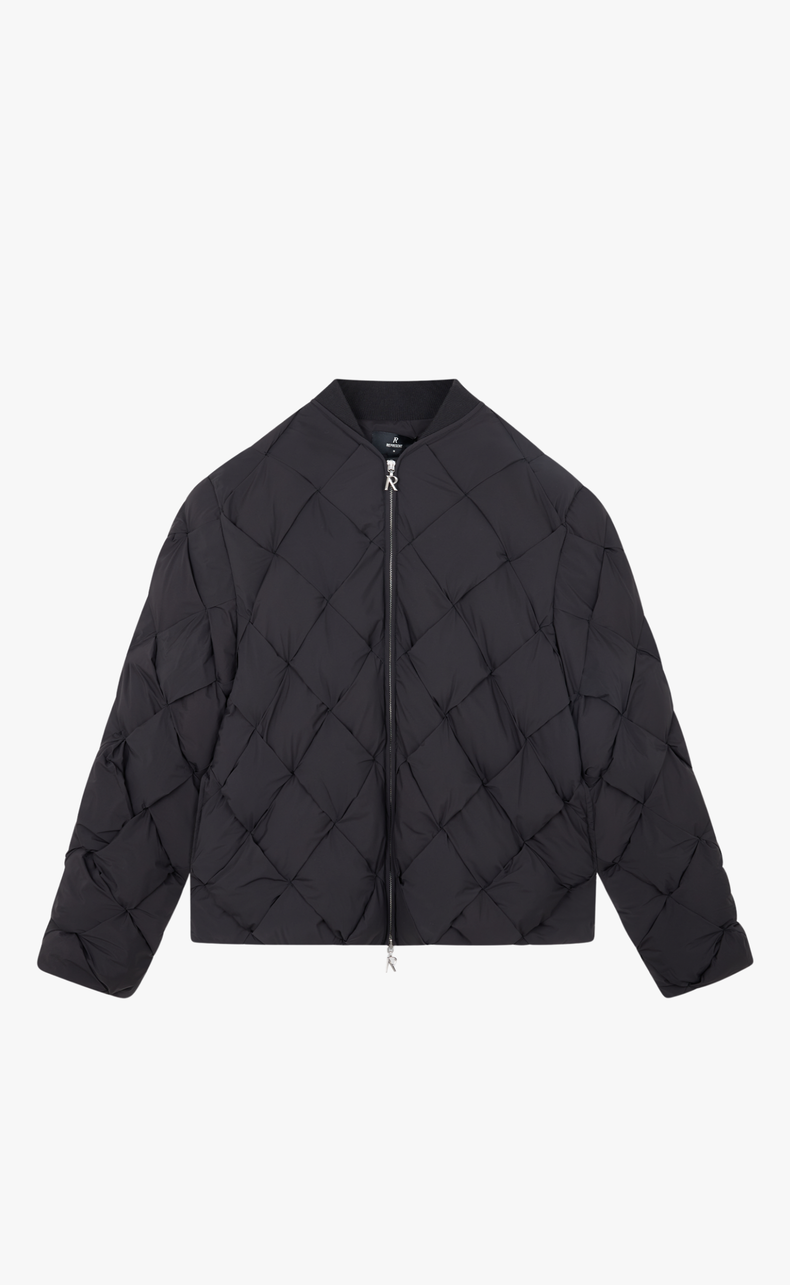 PILLOW PUFFER JET BLACK JACKET