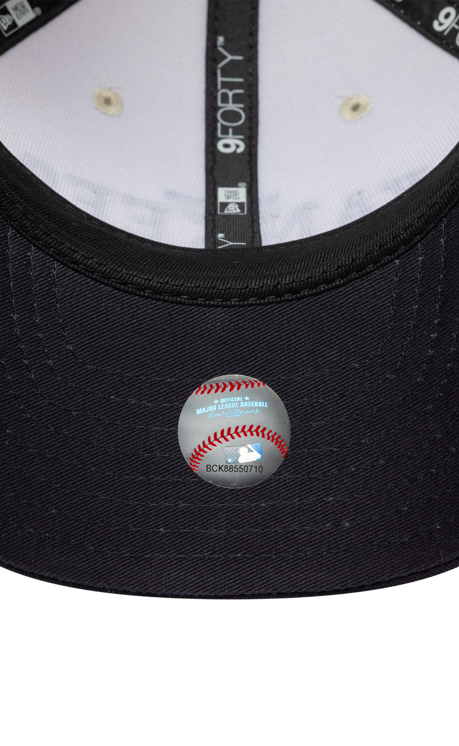 NEW YORK YANKEES WORDMARK 9FORTY MC CREAM NAVY