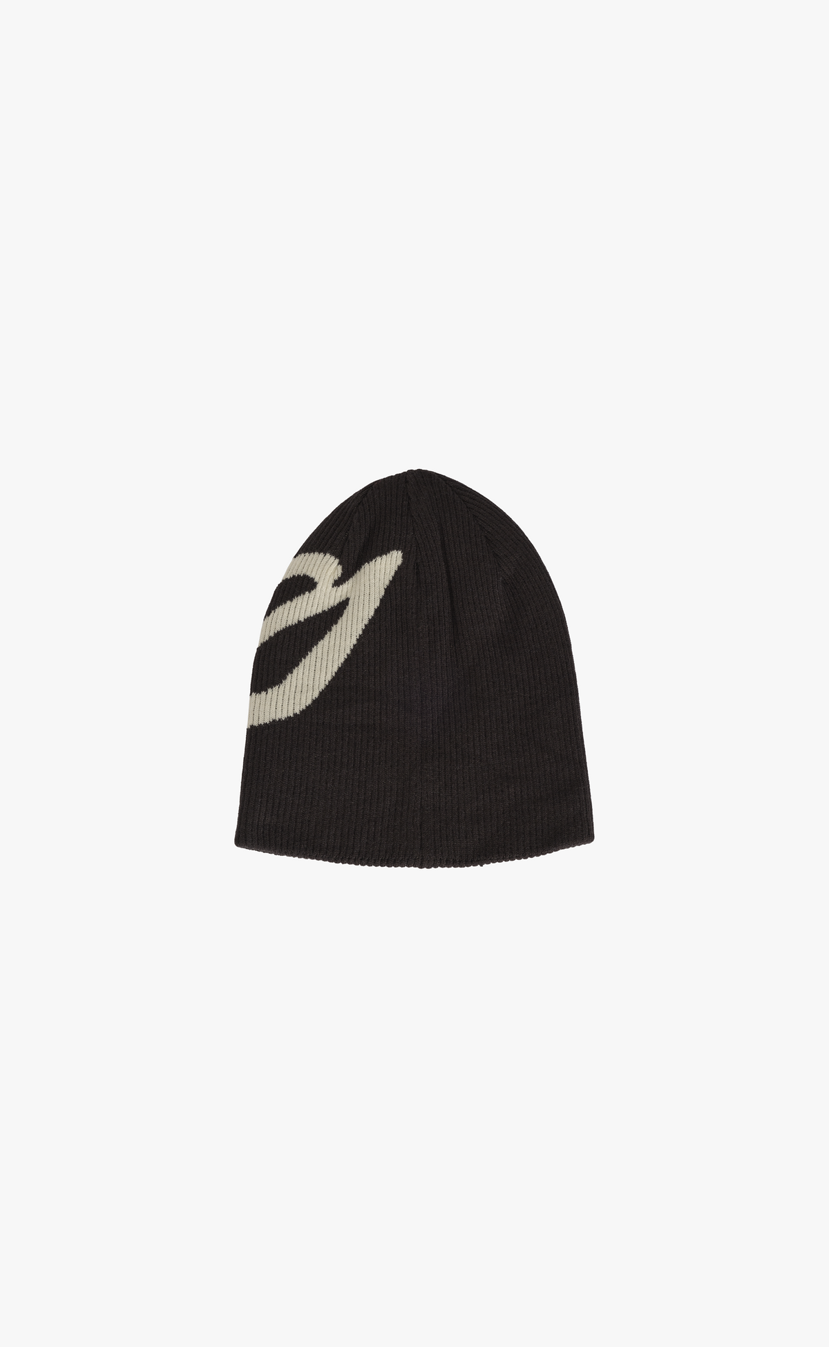 GRAPHIC LOGO BLACK BEANIE