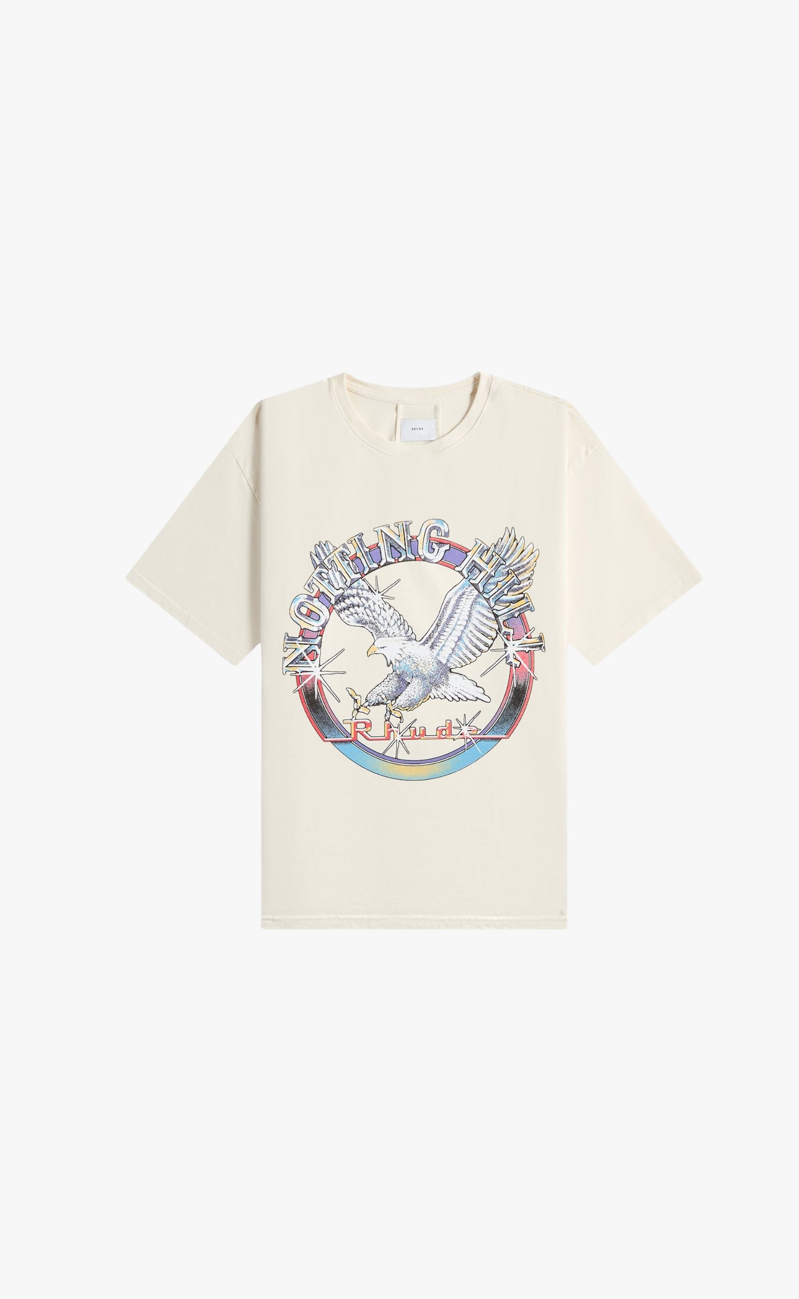 NOTTING HILL EAGLE VINTAGE WHITE T-SHIRT