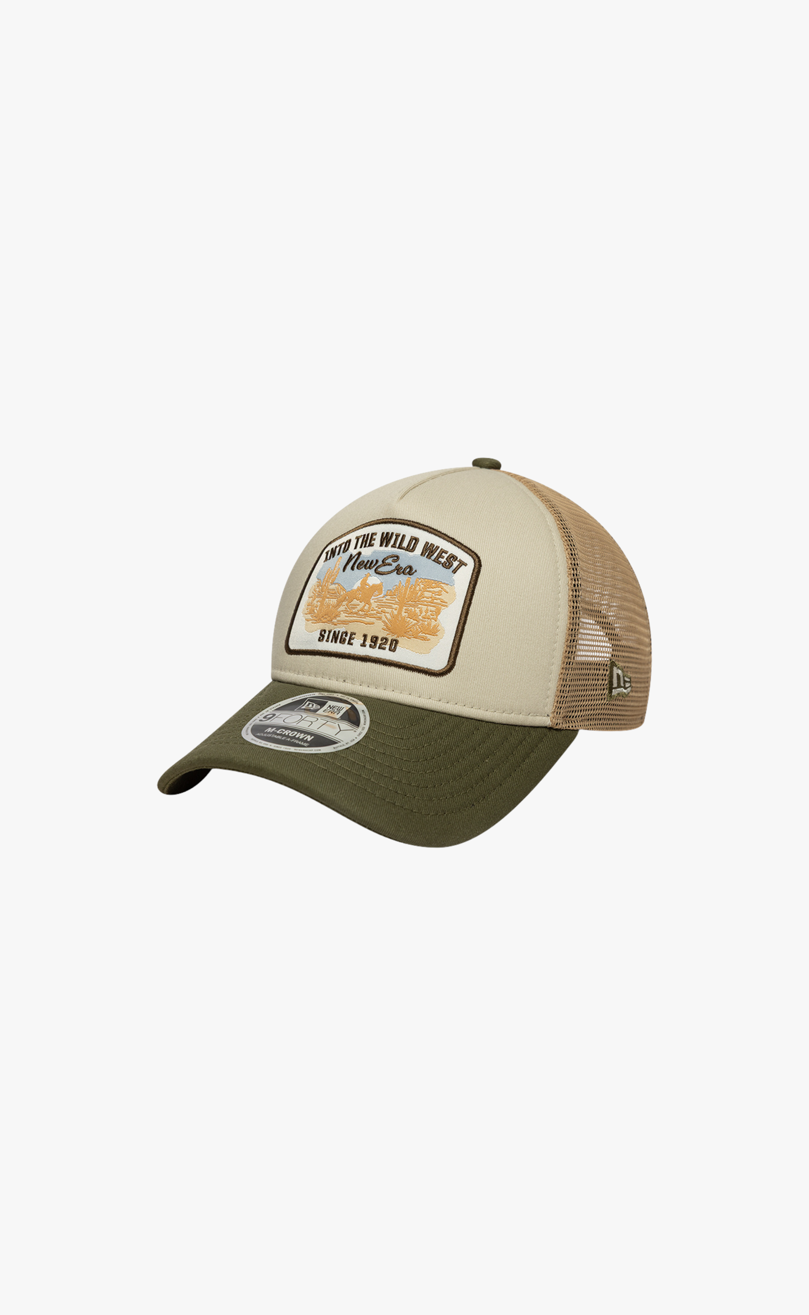 NEW ERA 9FORTY AF TRUCKER STONE OLIVE HAT