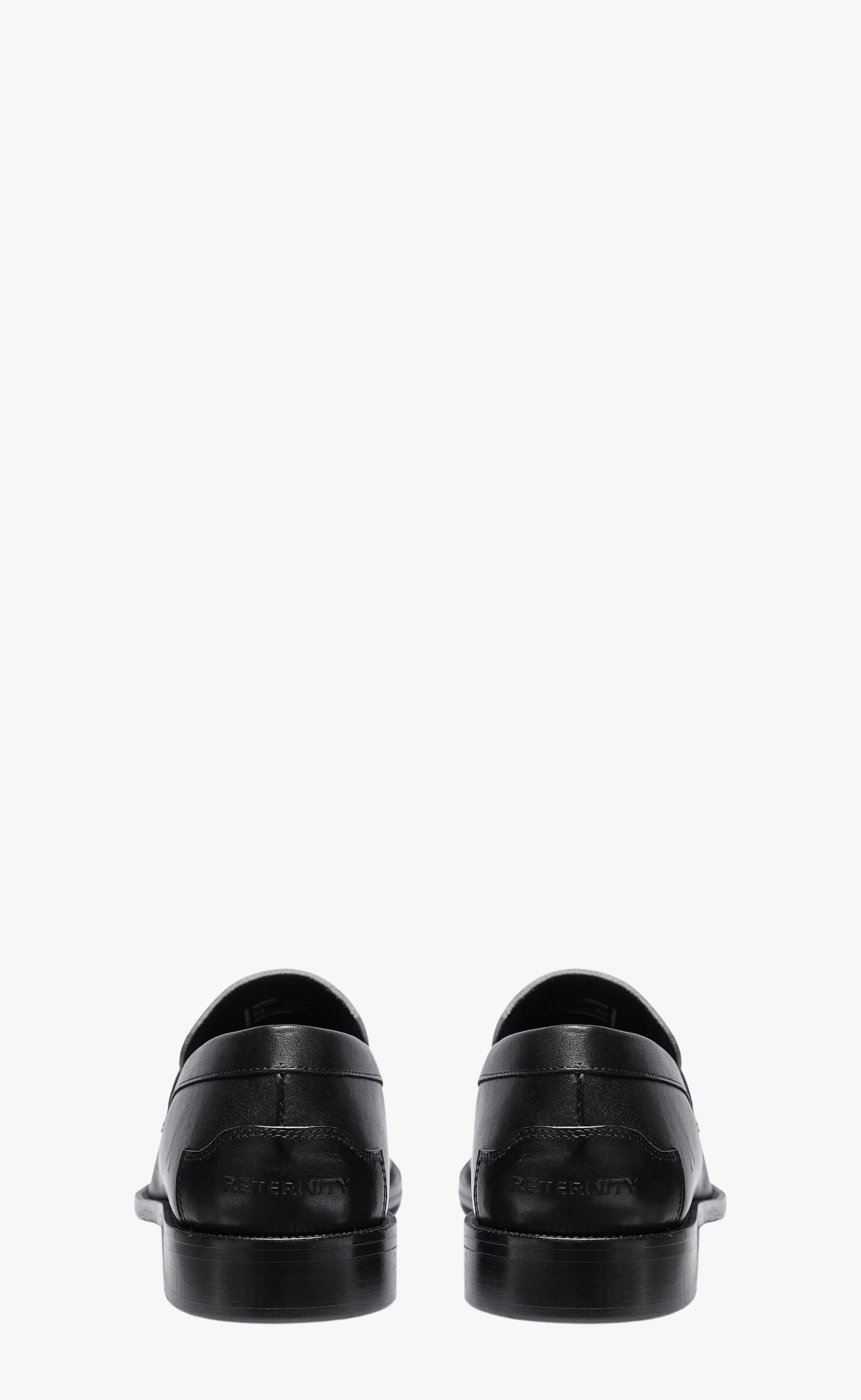 LE METROPOLITAIN  BLACK WHITE LOAFER