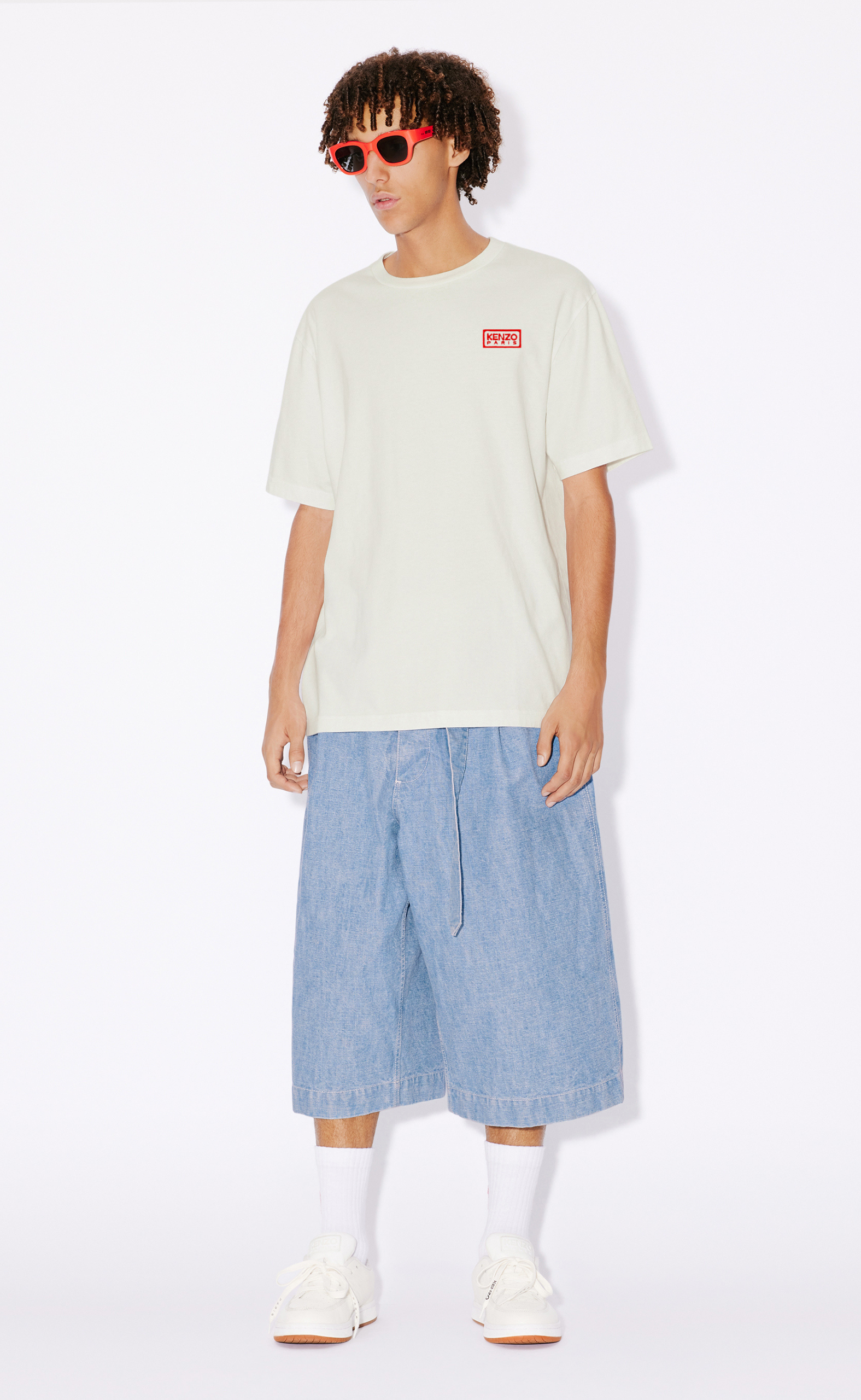 BICOLOR KP CLASSIC OFF WHITE T-SHIRT