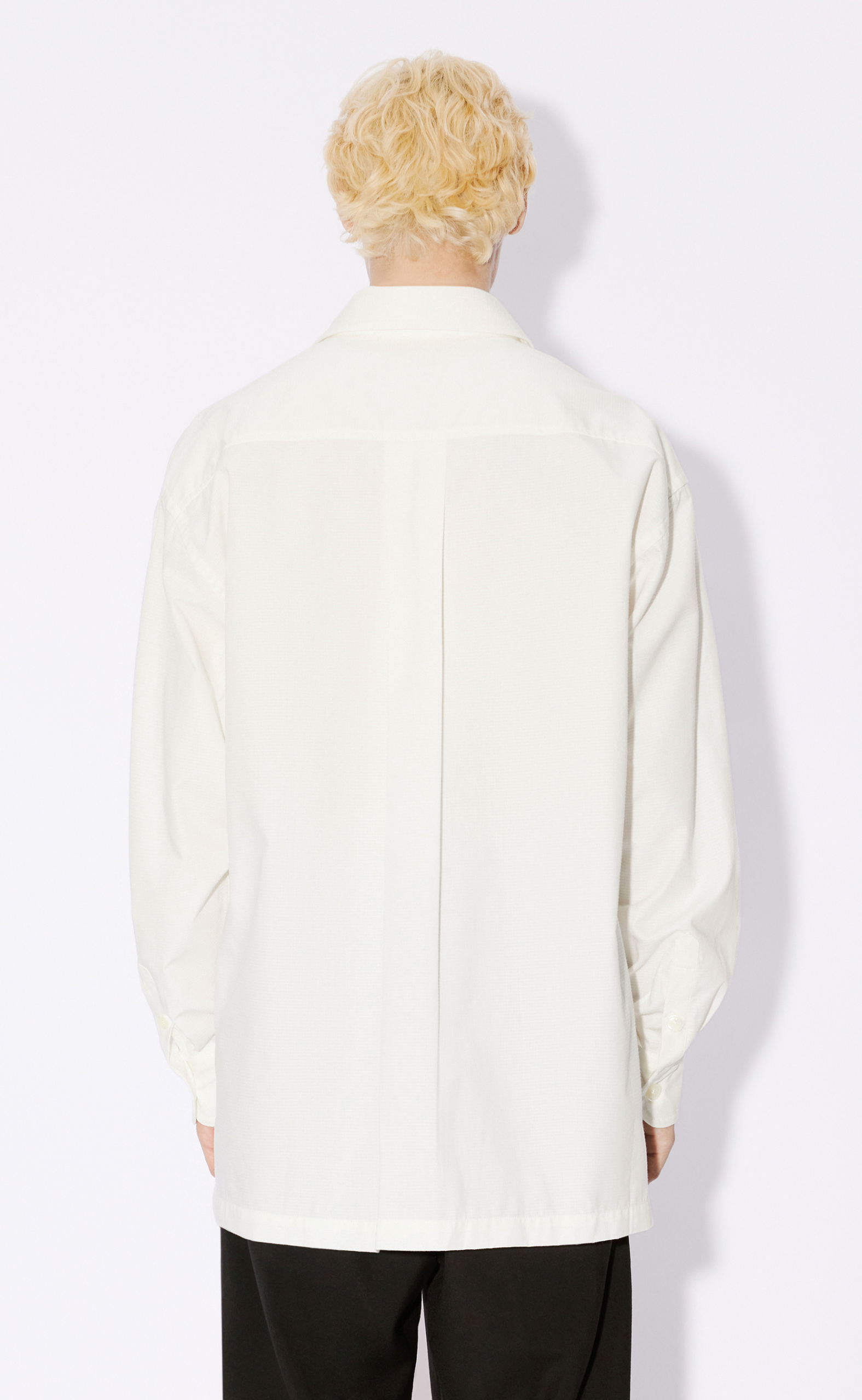 BOKE CREST OVERSIZED OFF WHITE SHIRT