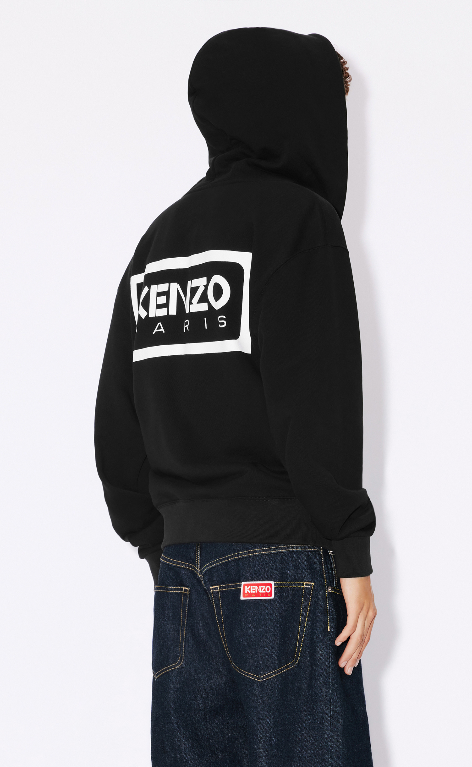 BICOLOR KP CLASSIC BLACK ZIPP HOODIE