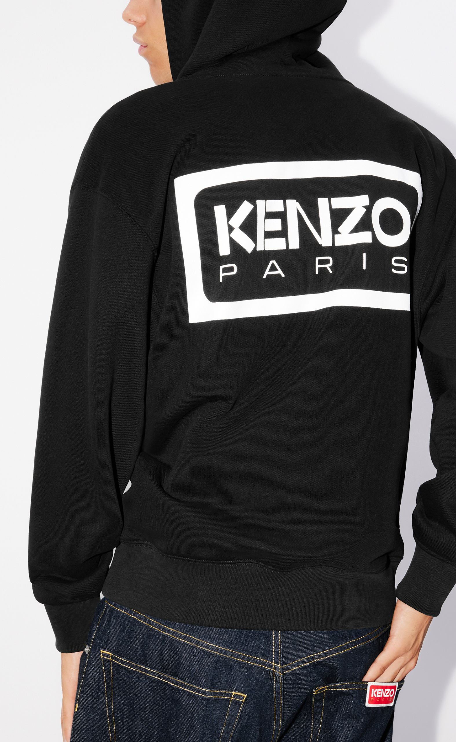 BICOLOR KP CLASSIC BLACK ZIPP HOODIE