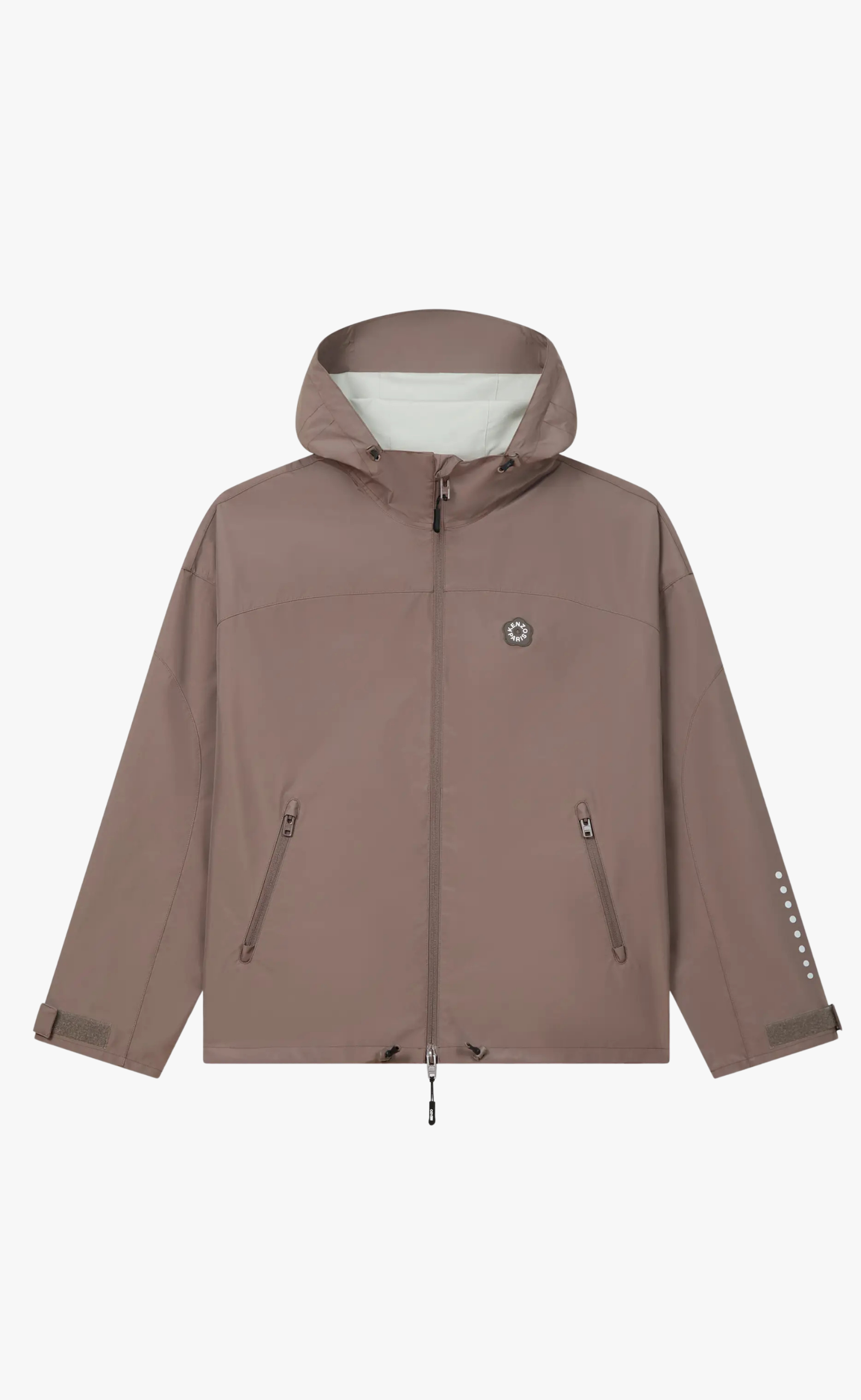 BOKE FLOWER 2.0 TECHNICAL WINDBREAKER TAUPE JACKET