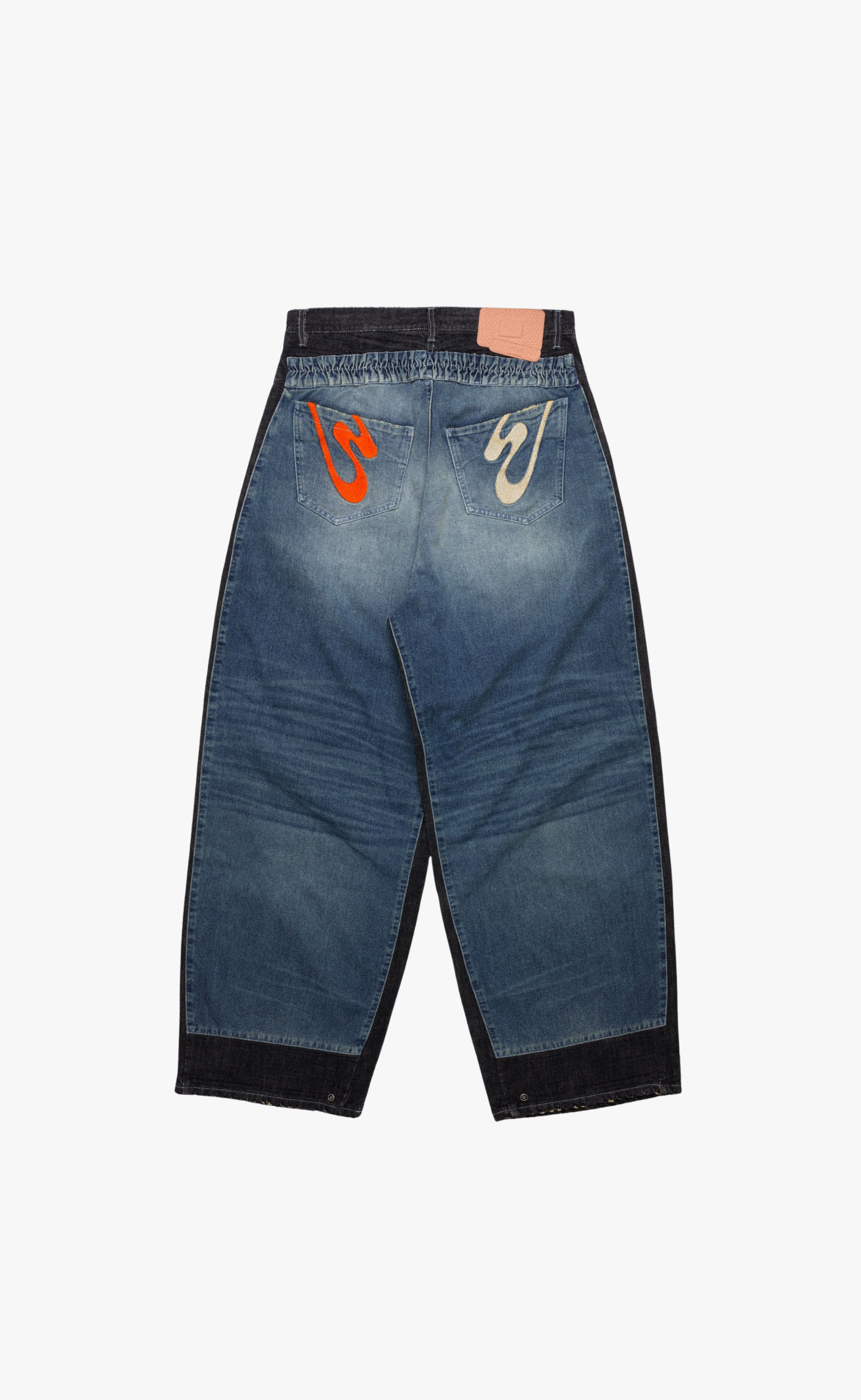 DOUBBLE LEGGENDA BLUE WASH JEANS