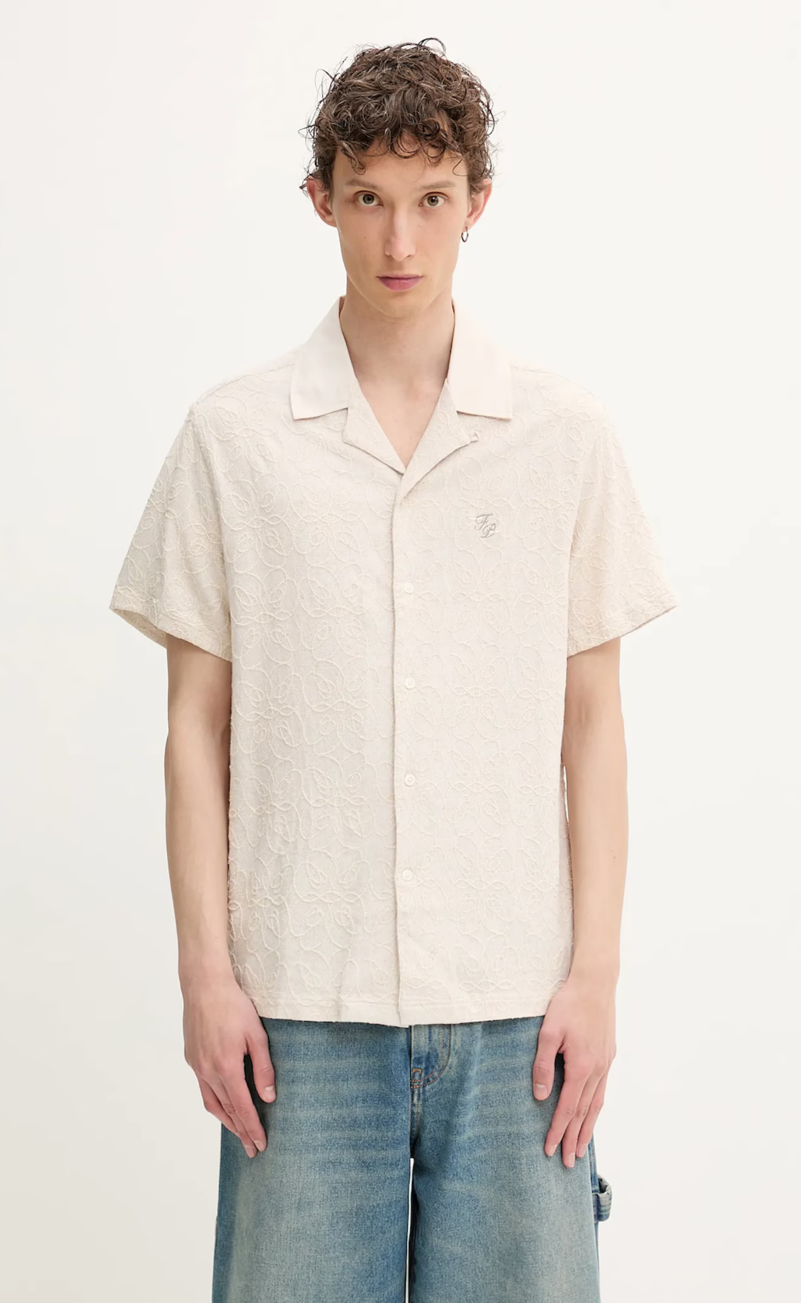 RESORT SHIRT PETAL ECRU