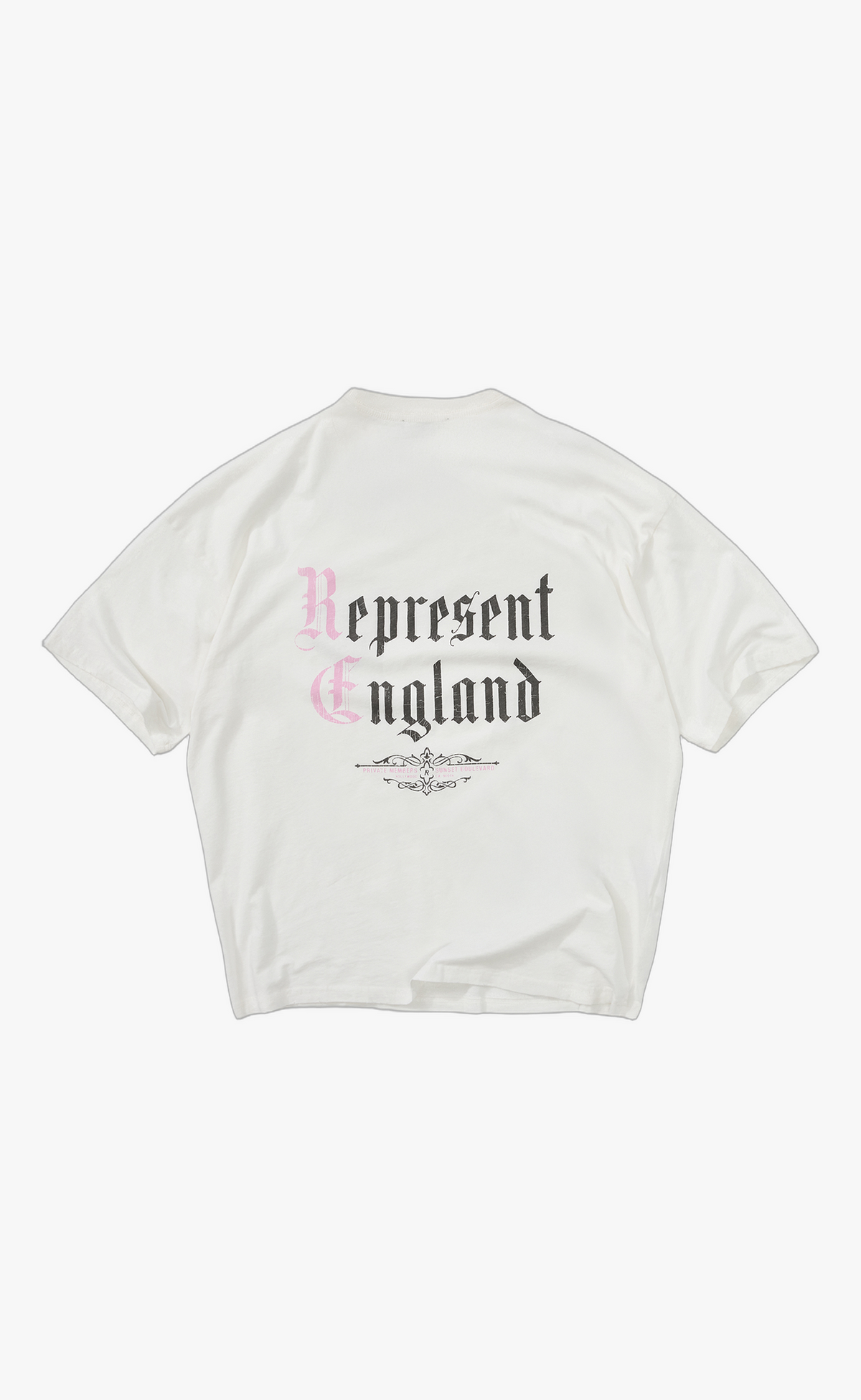 PRIVATE MEMBERS FLAT WHITE T-SHIRT